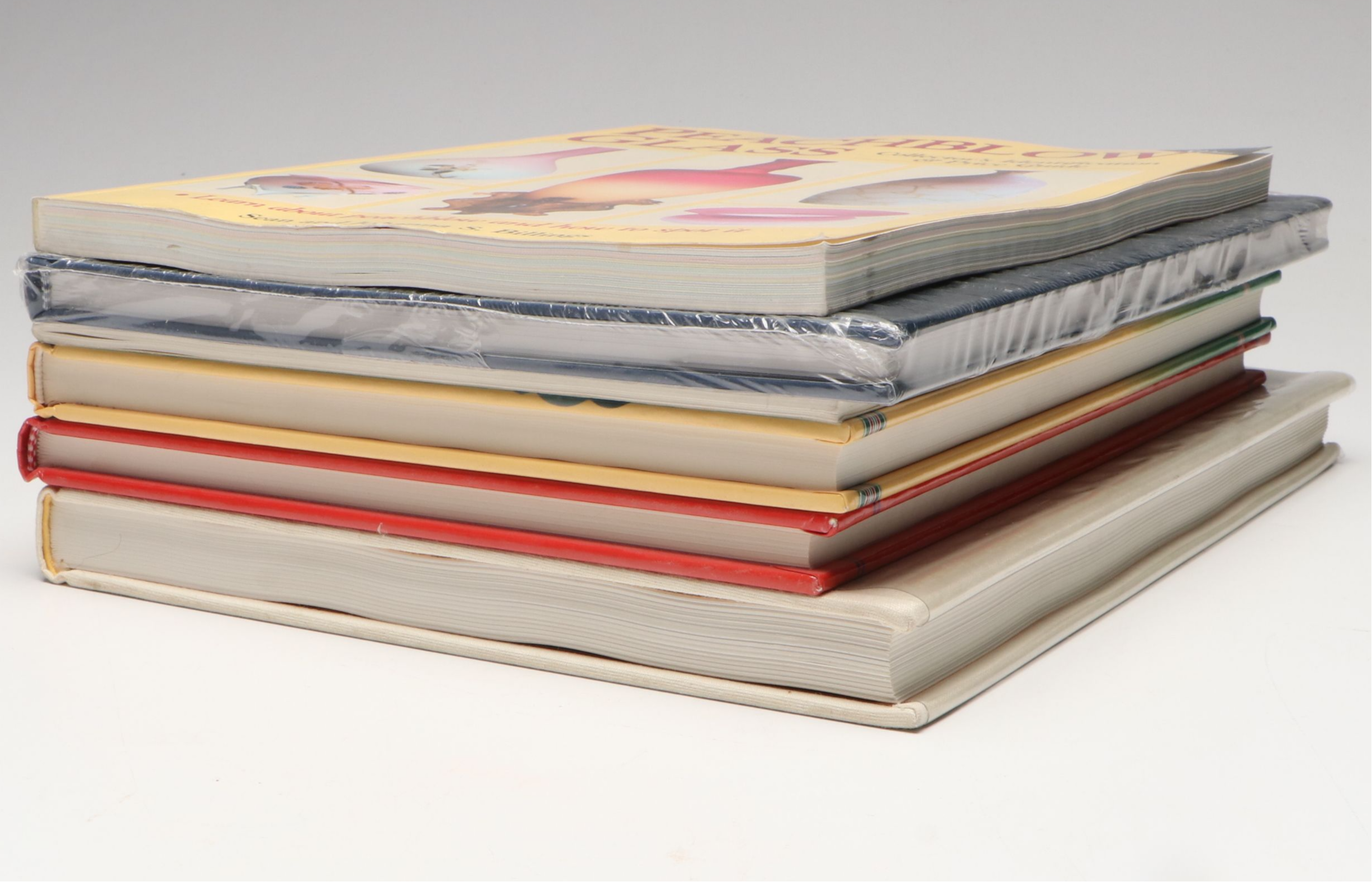 "The Art of Paperweight" with More Art Glass and Collectors Books