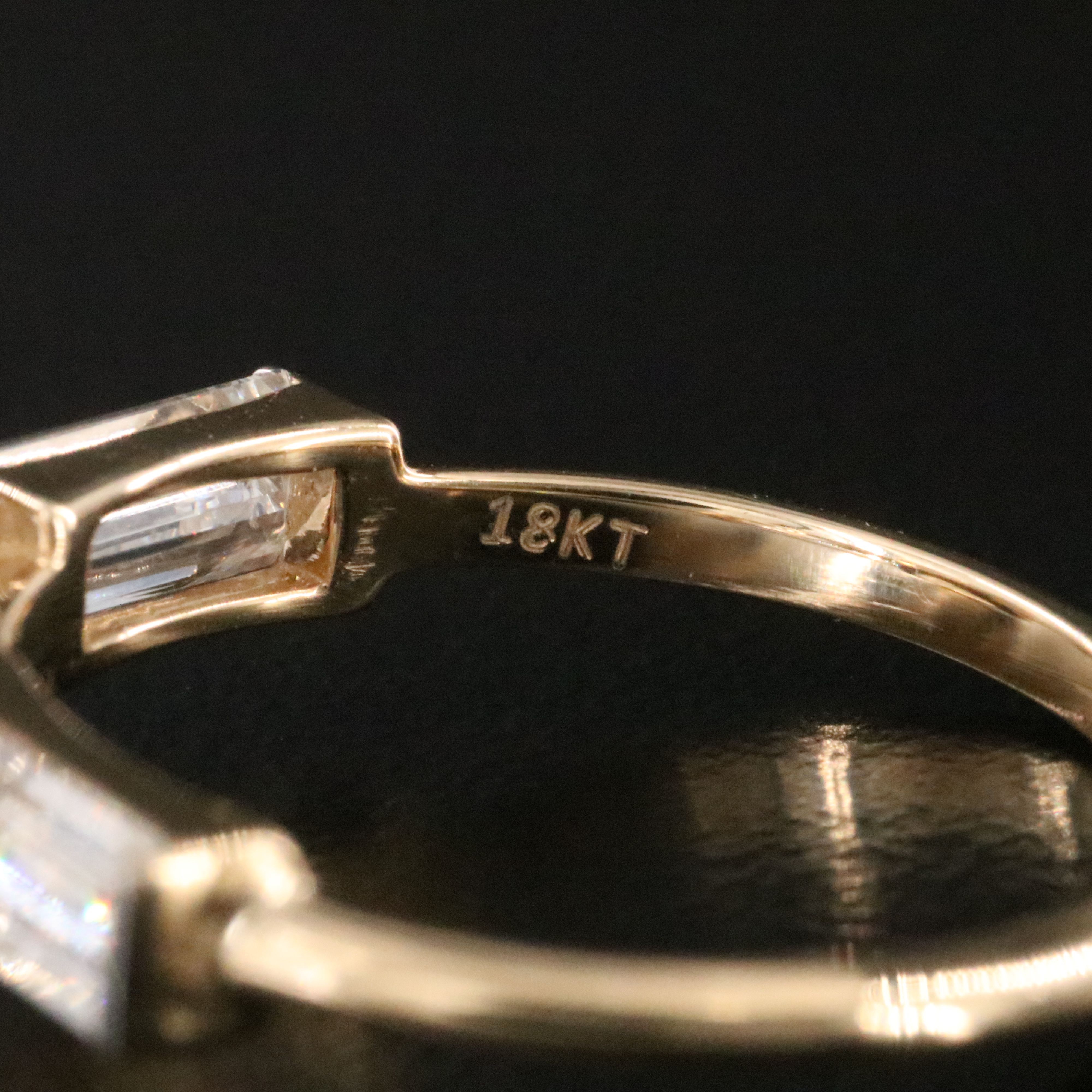 18K 8.46 CTW Lab Grown Diamond Ring with IGI Report