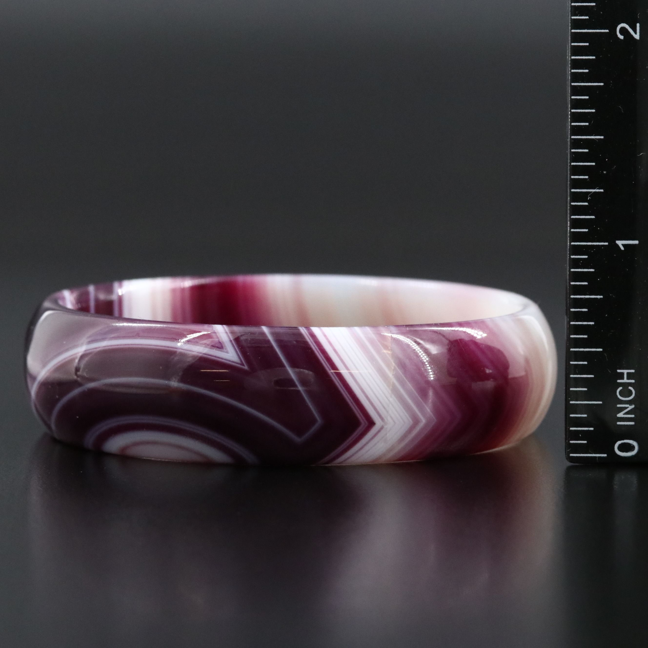 Hololith Agate and Quartzite Bangles