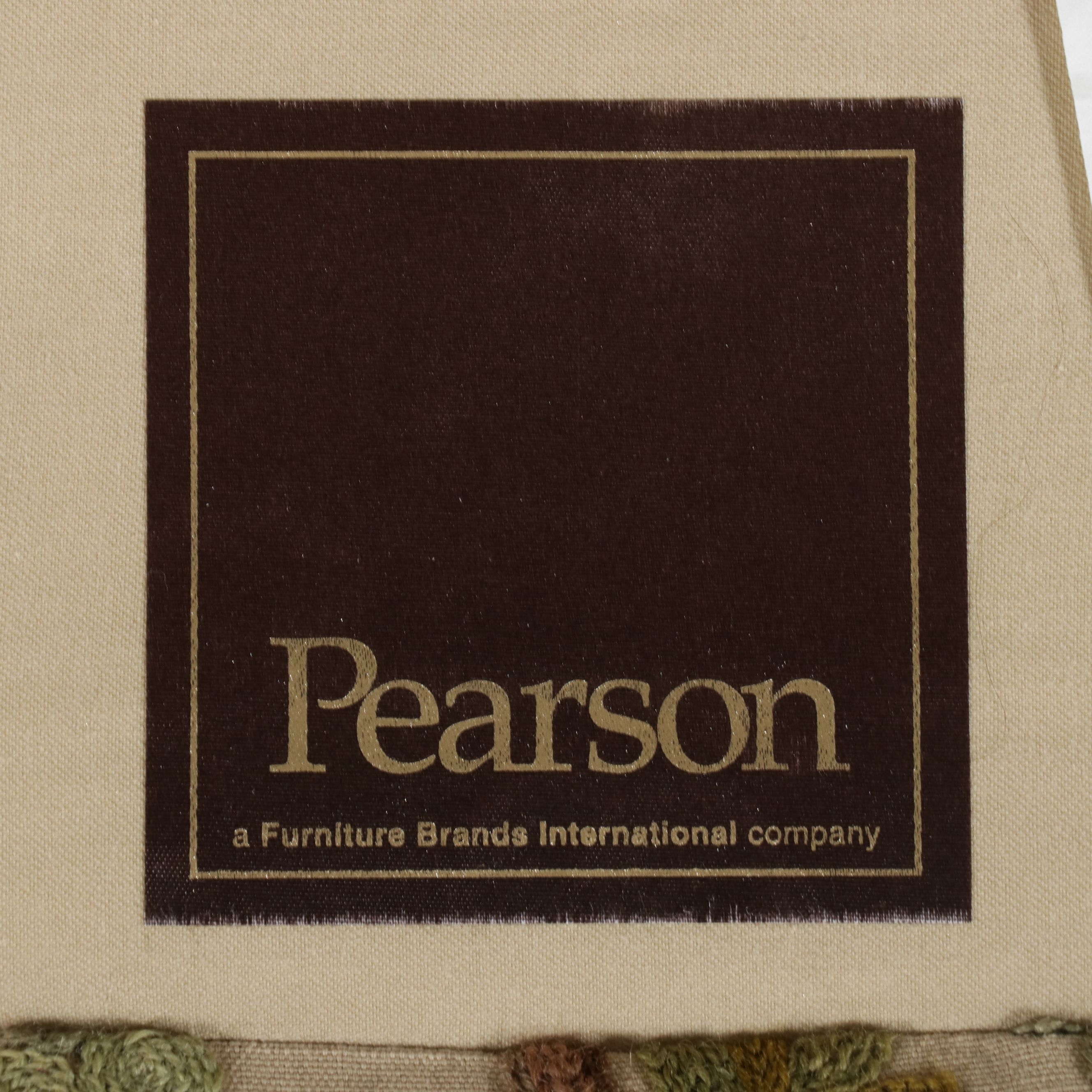 Pearson Louis XV Style Bergère Chair with Chinoiserie Crewel Upholstery