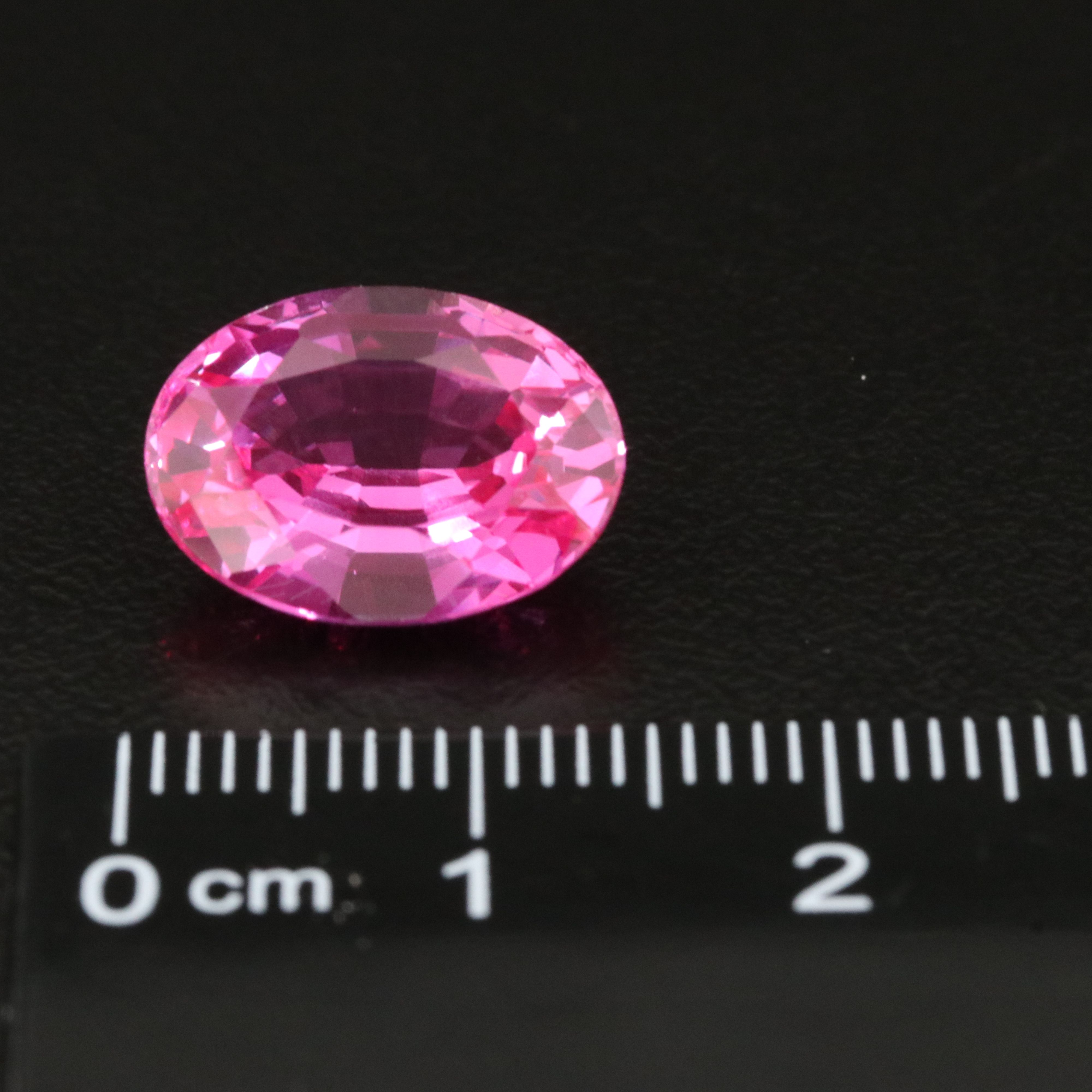 Loose 8.29 CT Lab Grown Sapphire