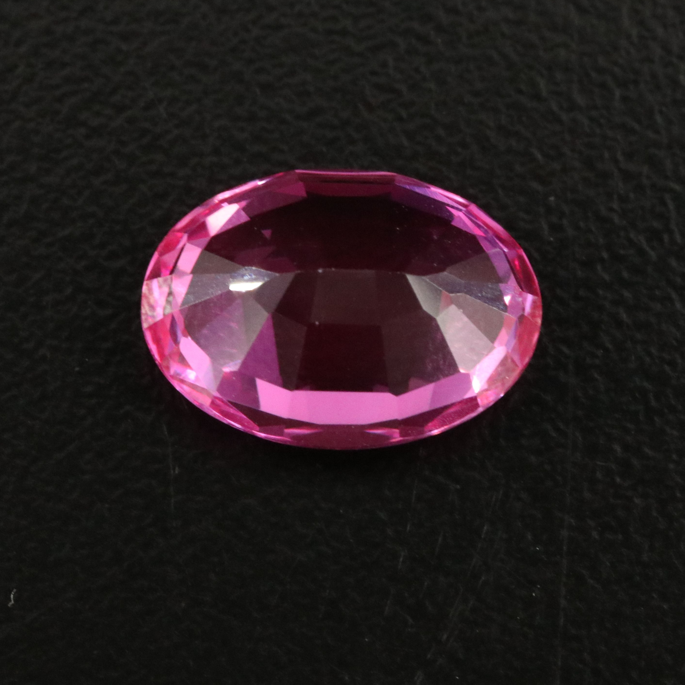 Loose 8.29 CT Lab Grown Sapphire