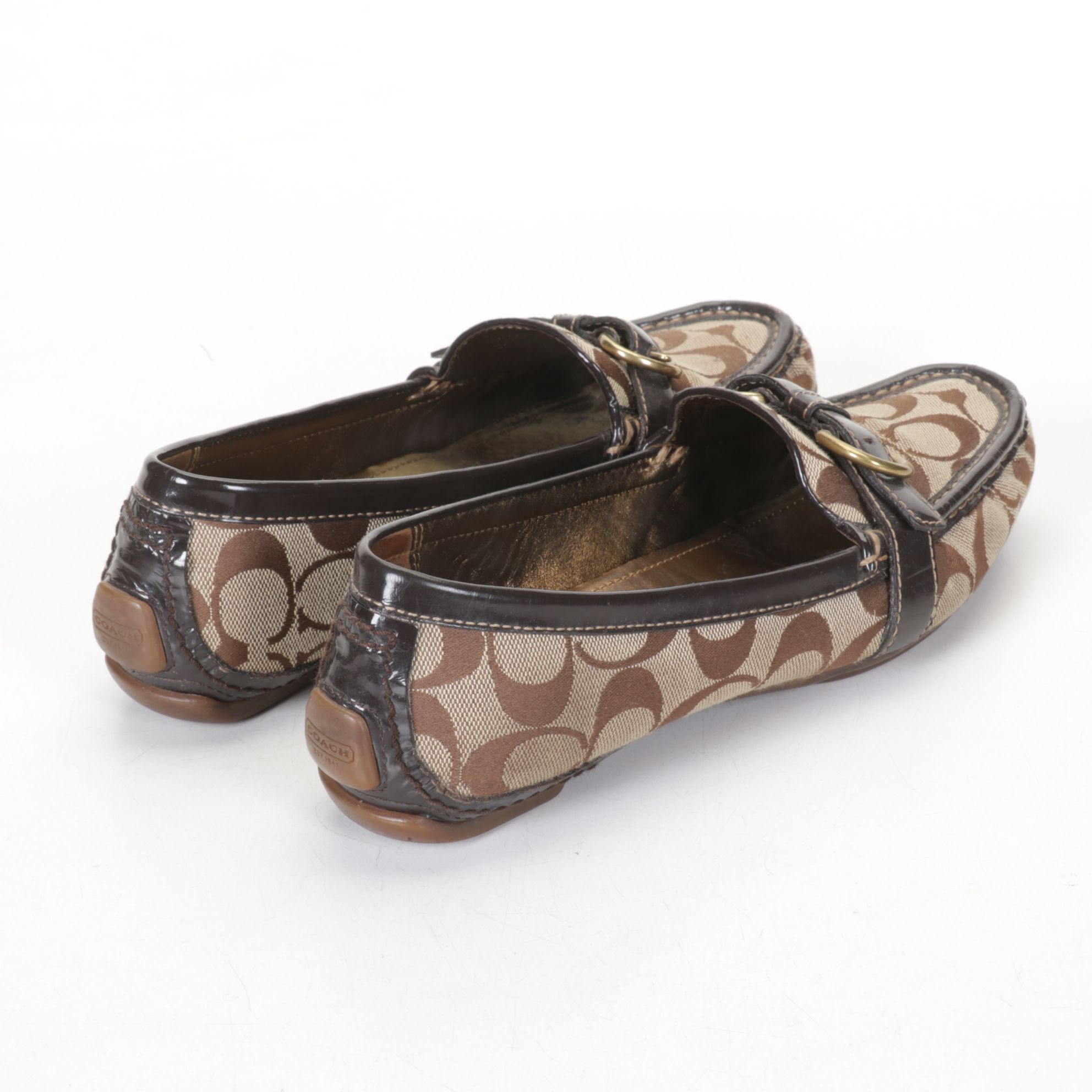 Gianvito Rossi Black Loafer Pumps, Coach Logo Loafers & Kate Spade Ballet Flats