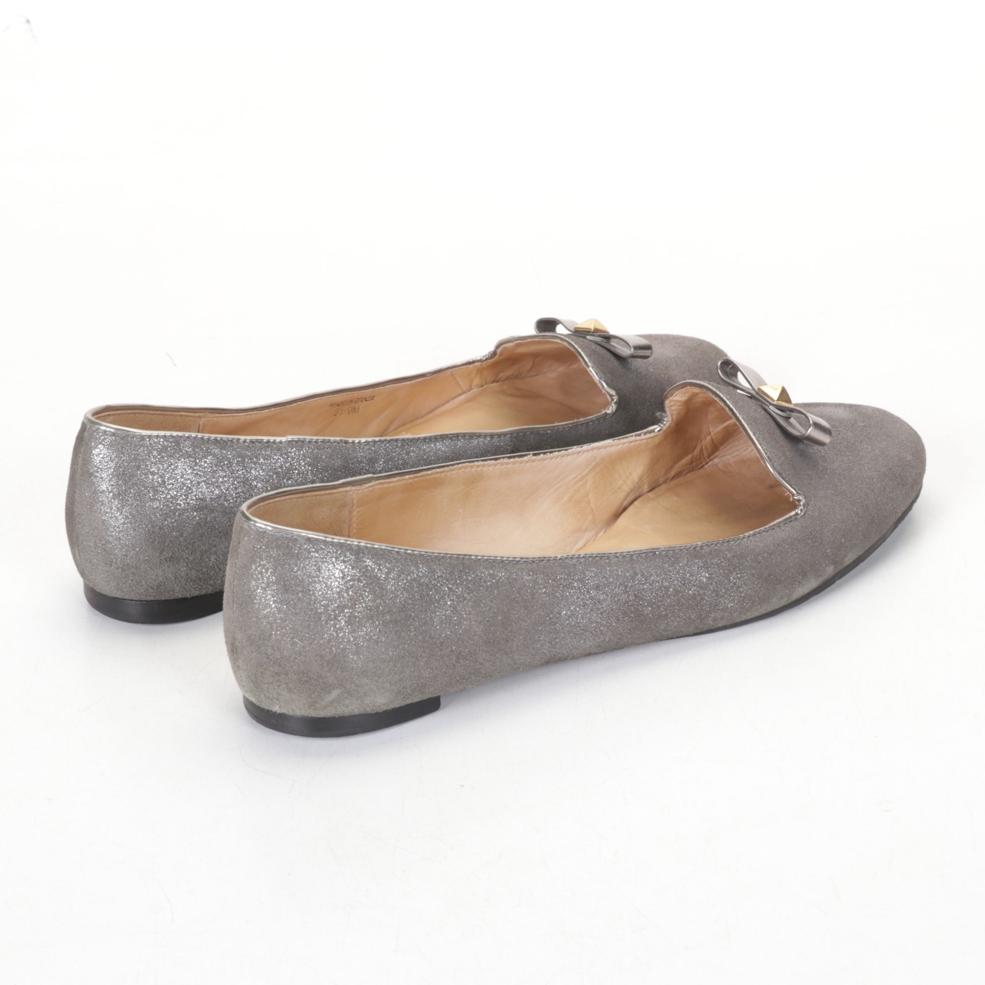 Gianvito Rossi Black Loafer Pumps, Coach Logo Loafers & Kate Spade Ballet Flats