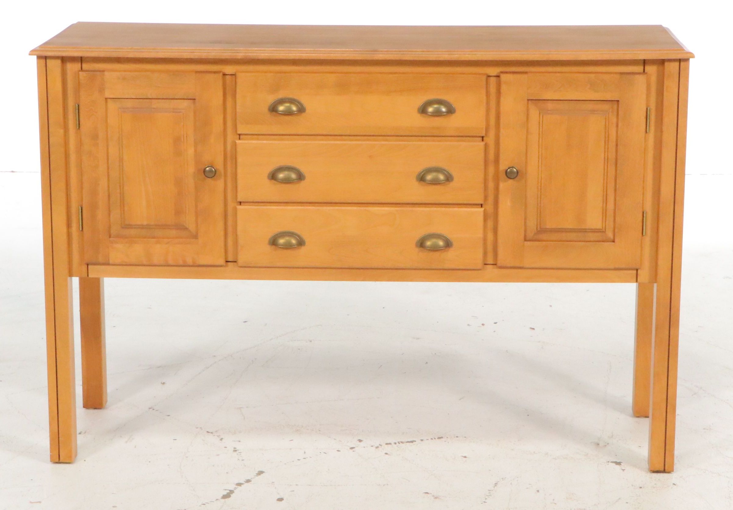 Canadel Contemporary Birchwood Buffet Sideboard