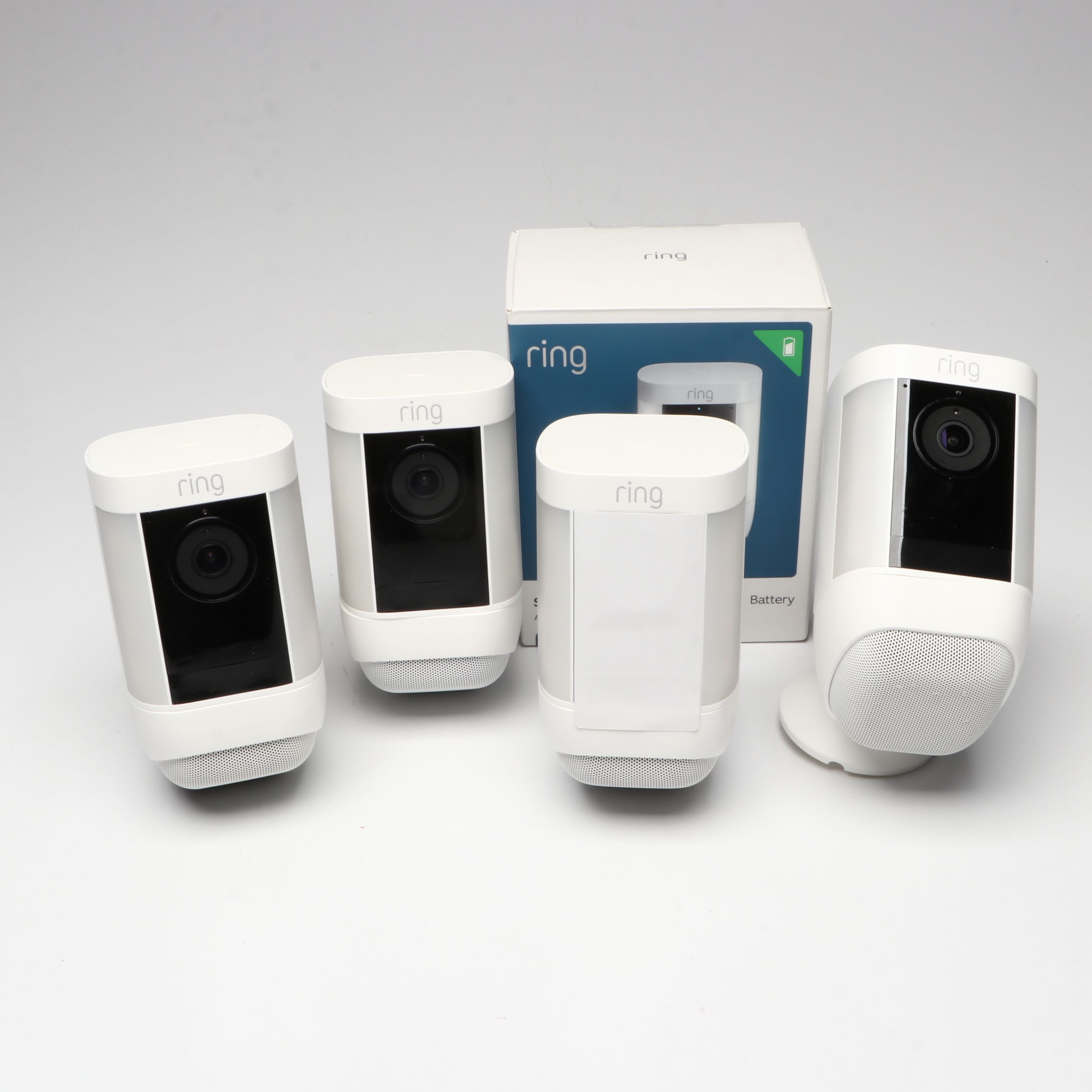 Ring Spotlight Cam Outdoor Camera with More Home Protection Equipment