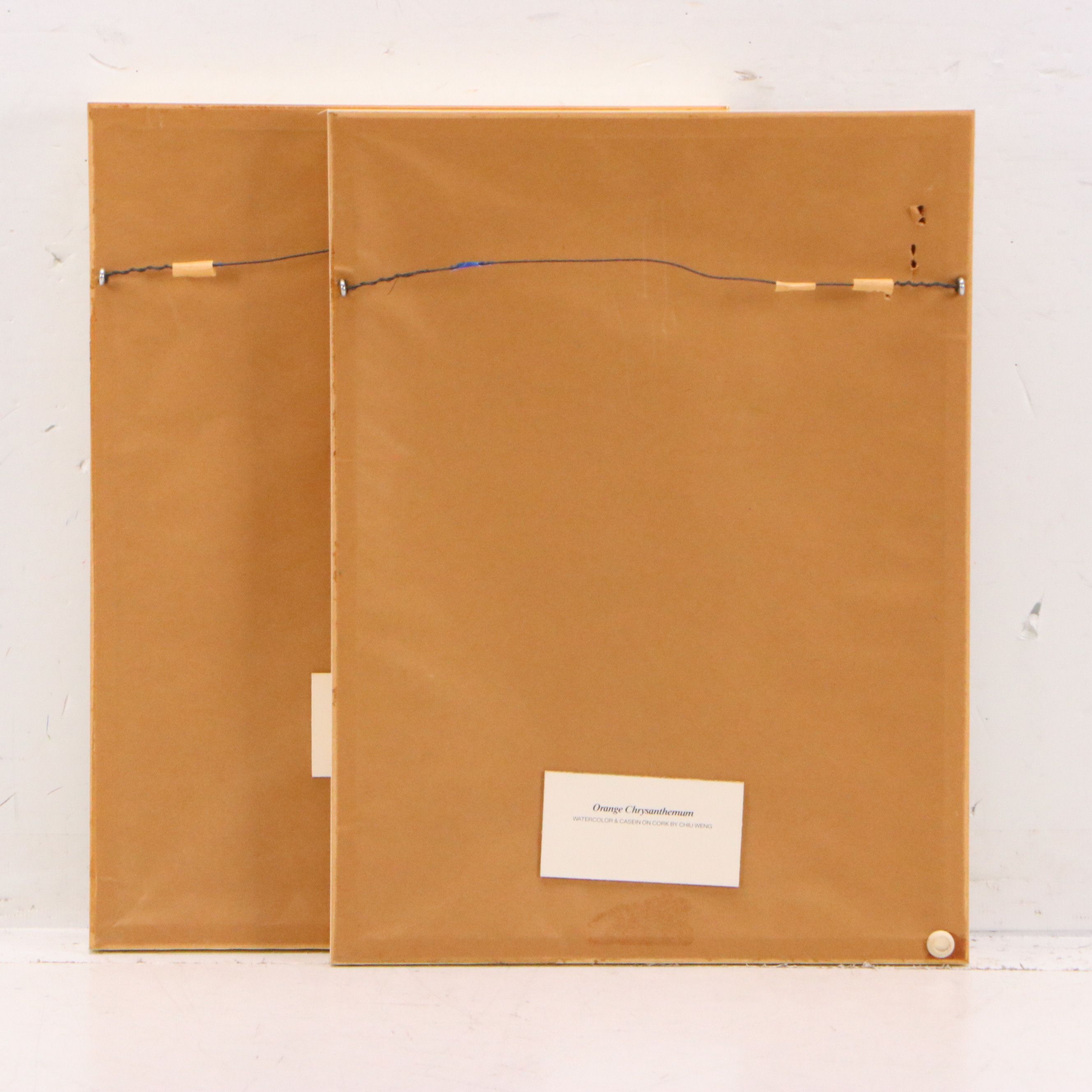 Offset Lithographs After Chiu Weng "Orange Chrysanthemum" and Other