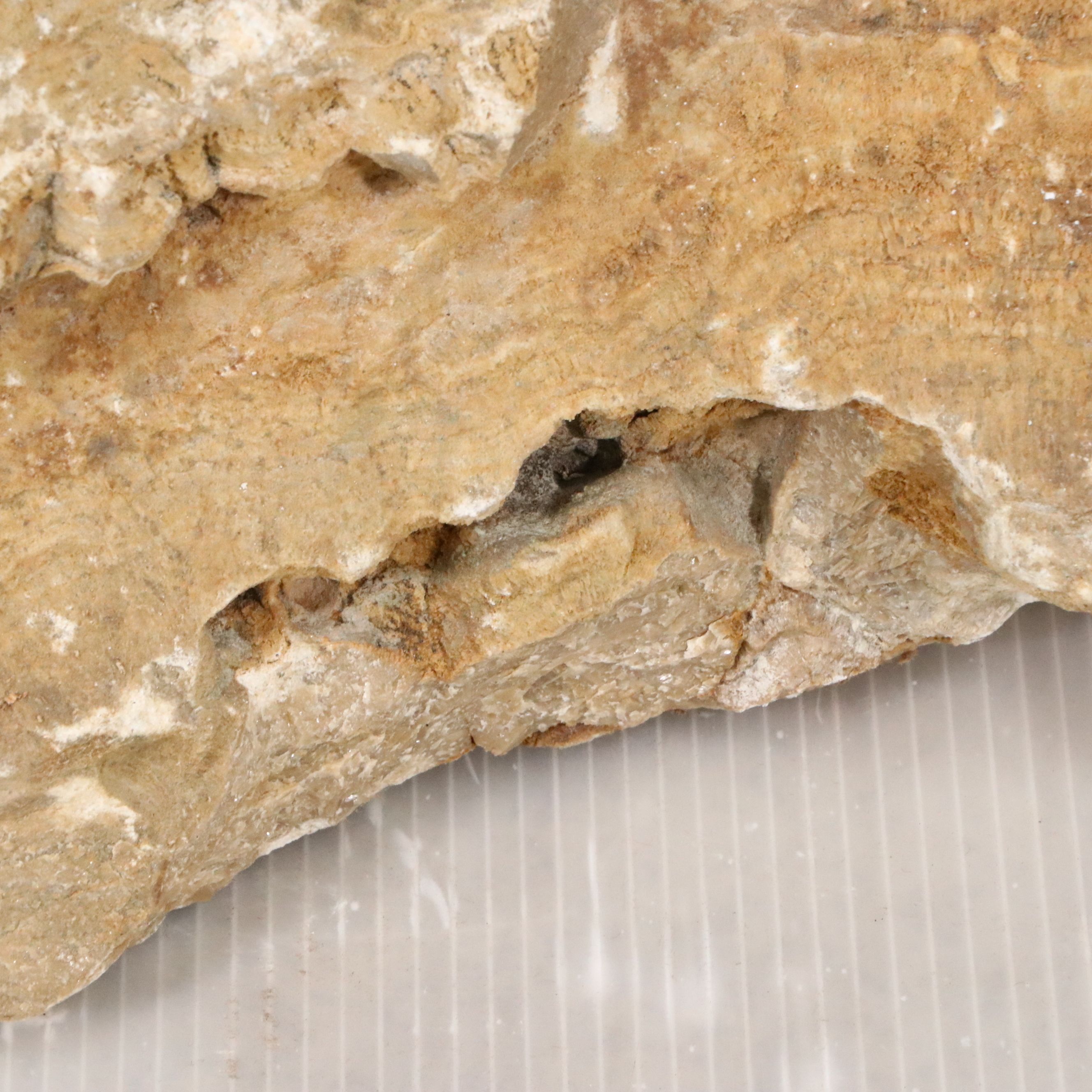 Natural Edge Carved Calcite Marble Sink Bowl