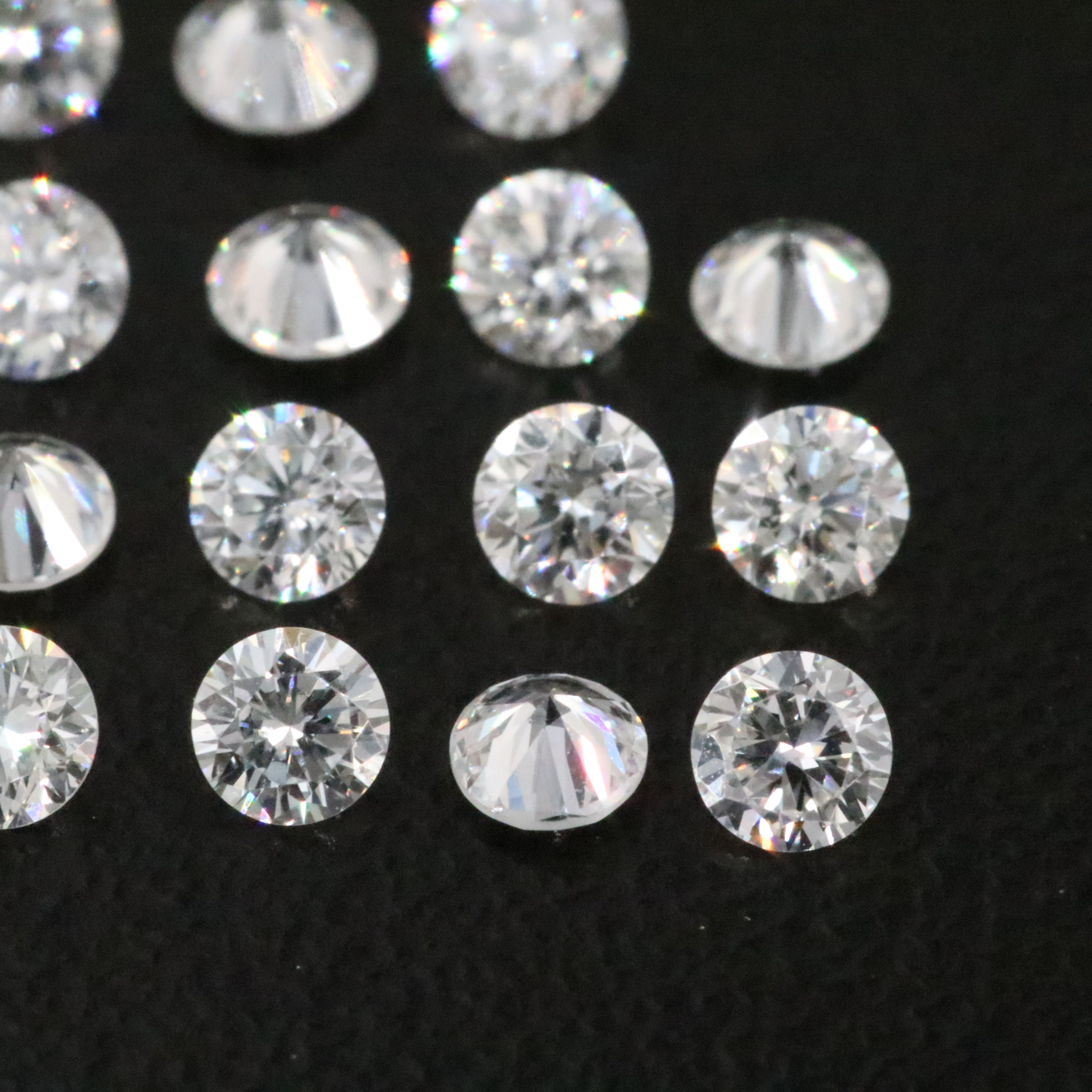 Loose 1.32 CTW Lab Grown Diamond Lot