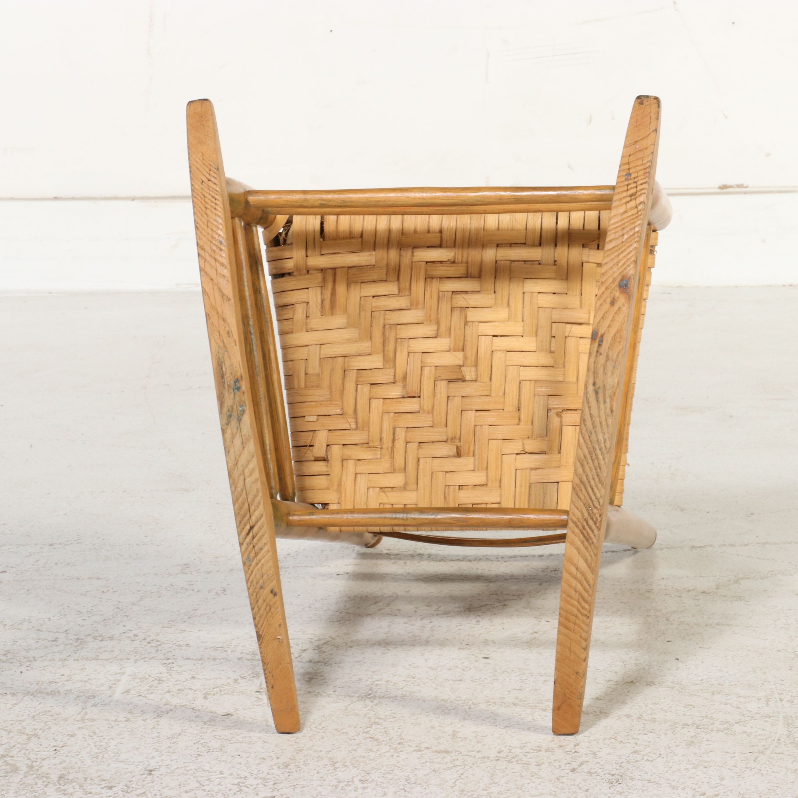 Shaker Style Ladder-Back Rocking Chair, Late 19th Century