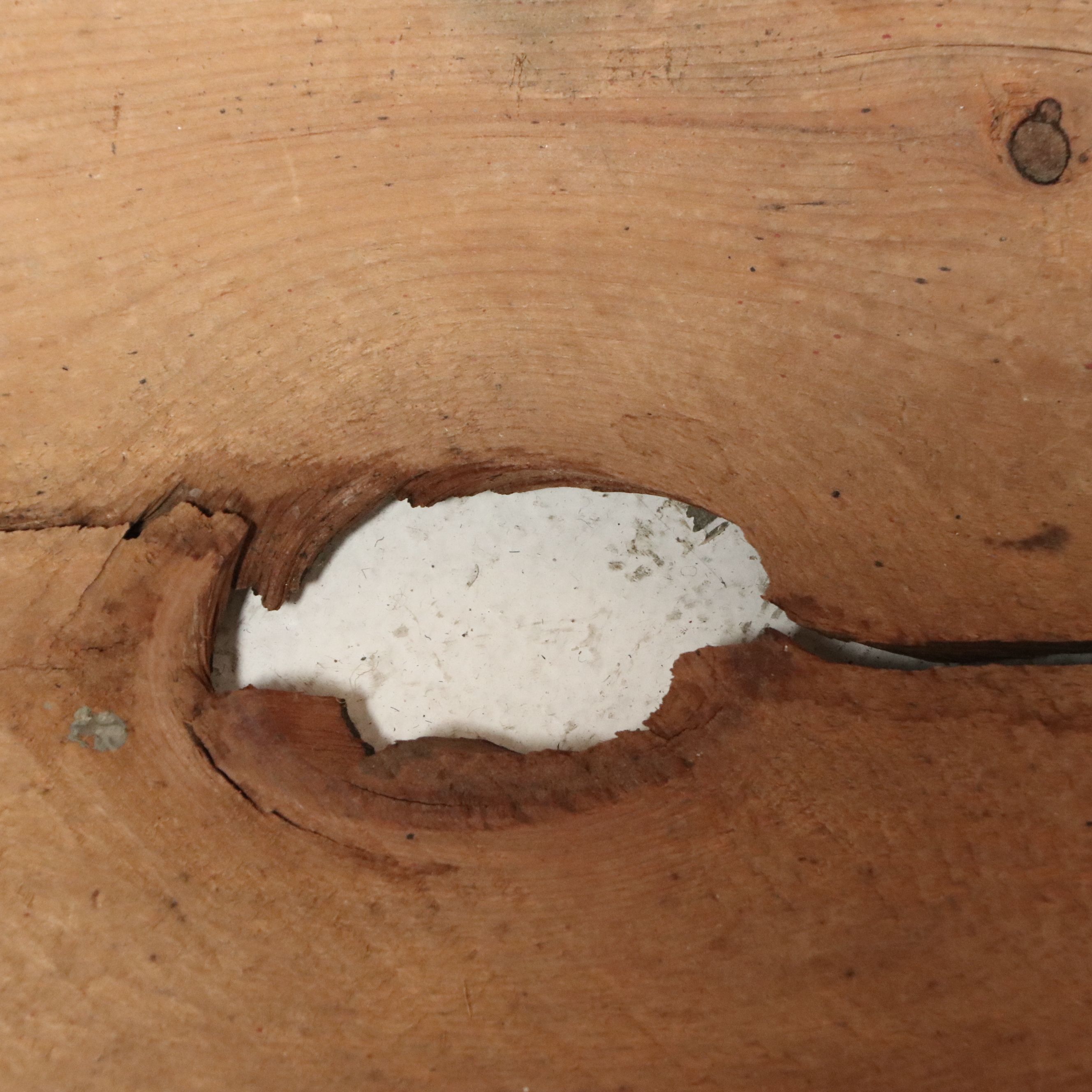 Victorian Flat-Top Steamer Trunk with Iron Strapping, Late 19th Century