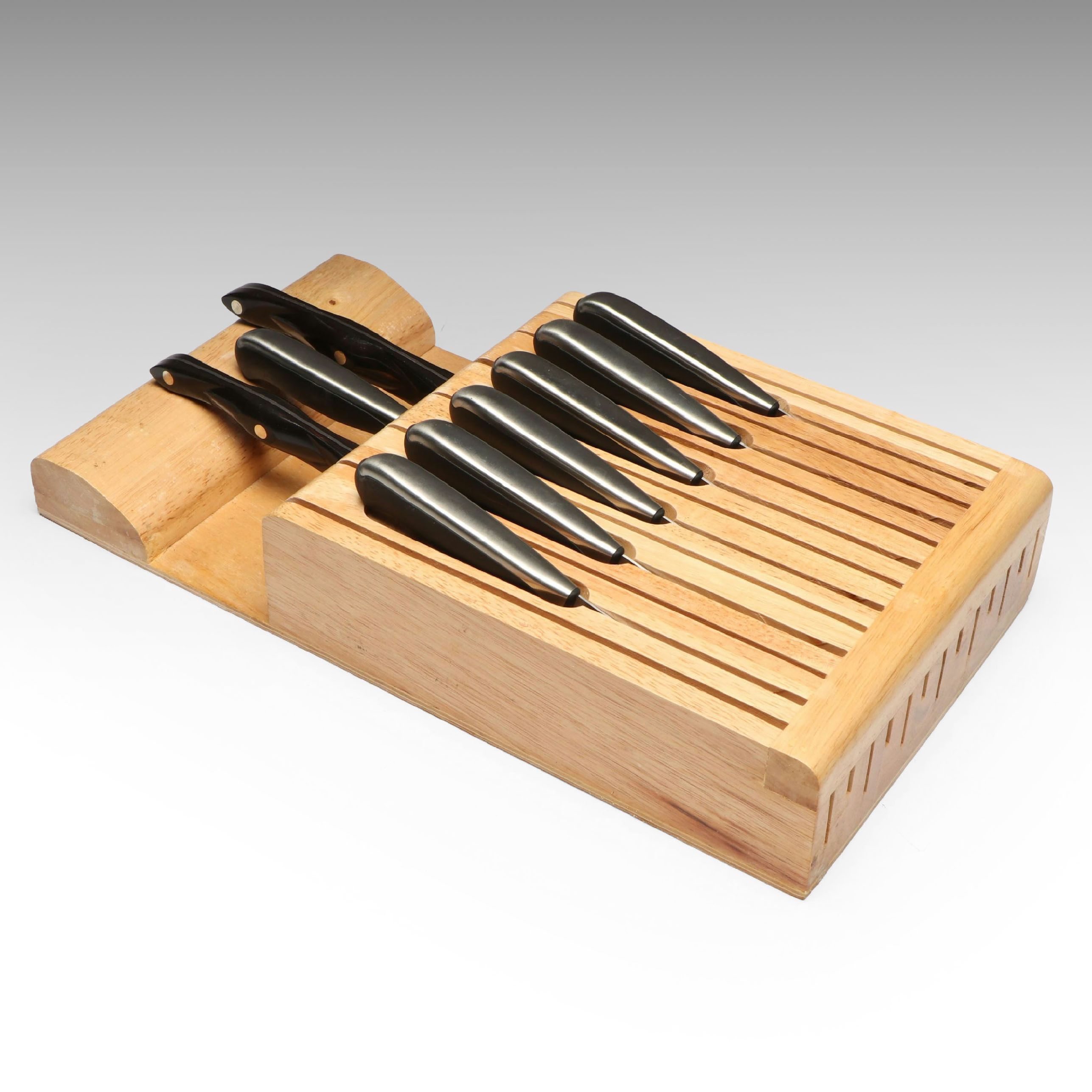 J. A. Henckels, Cutco with Other Stainless Steel Cutlery with Block