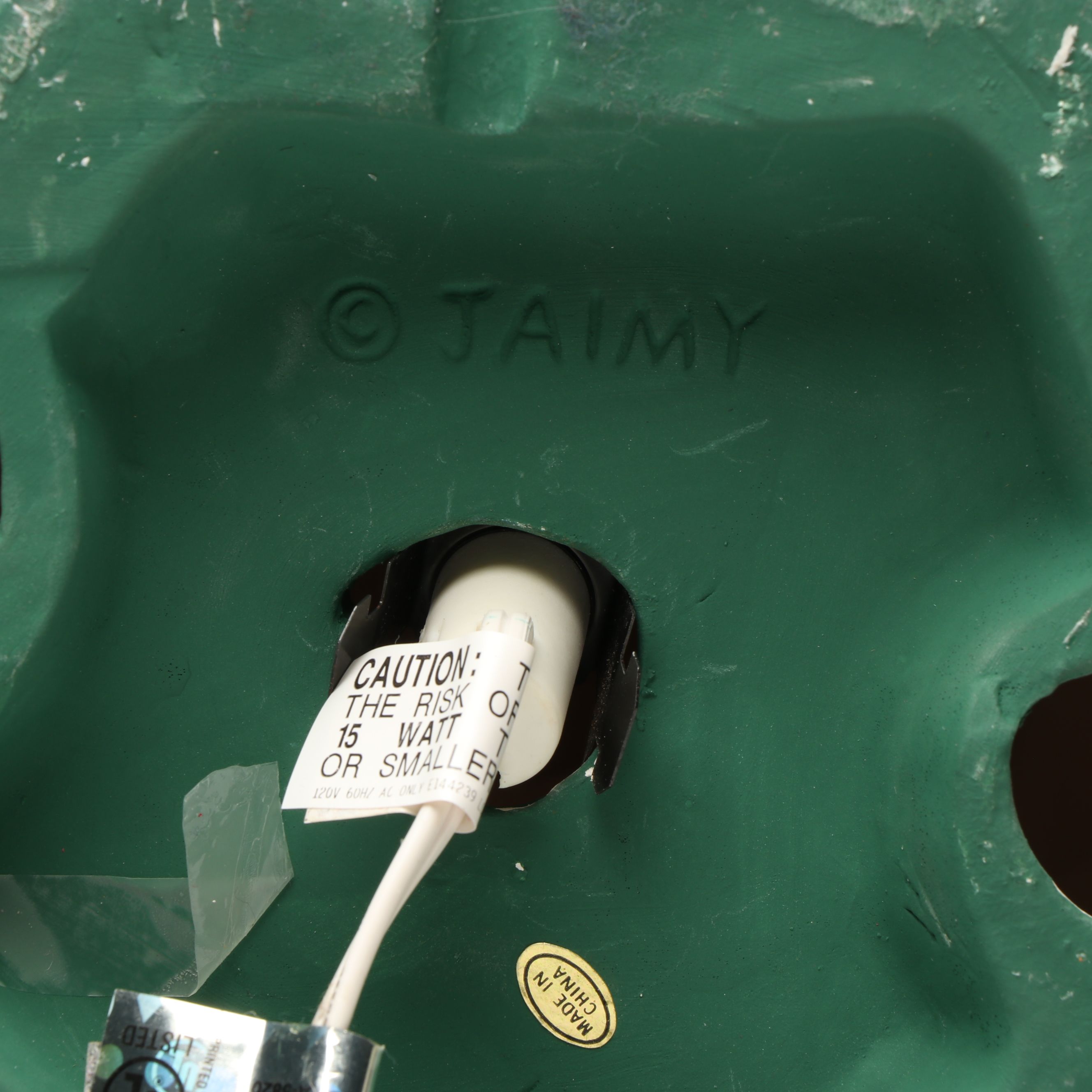 Illuminated Trim A Home Porcelain Christmas Tree Figurine