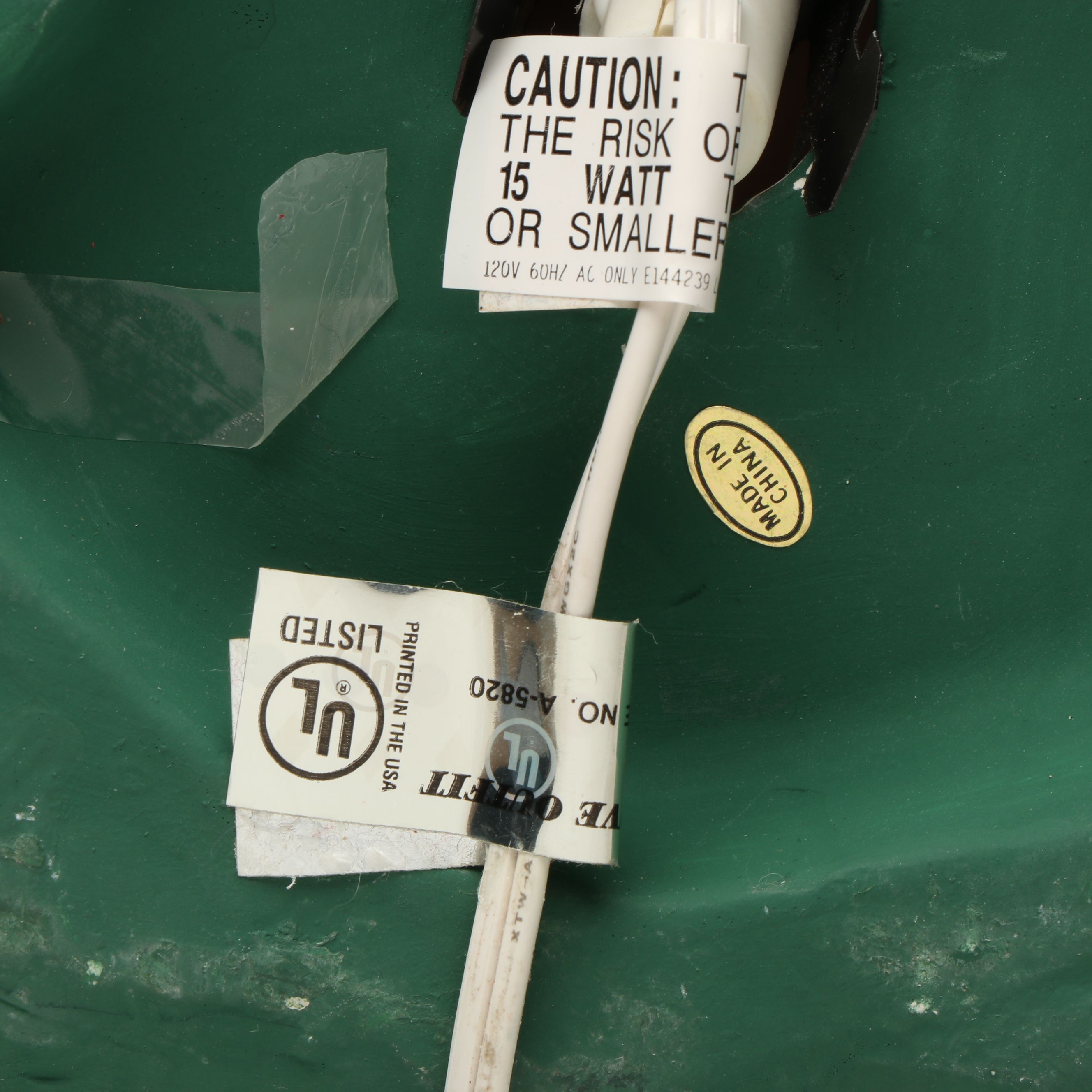 Illuminated Trim A Home Porcelain Christmas Tree Figurine