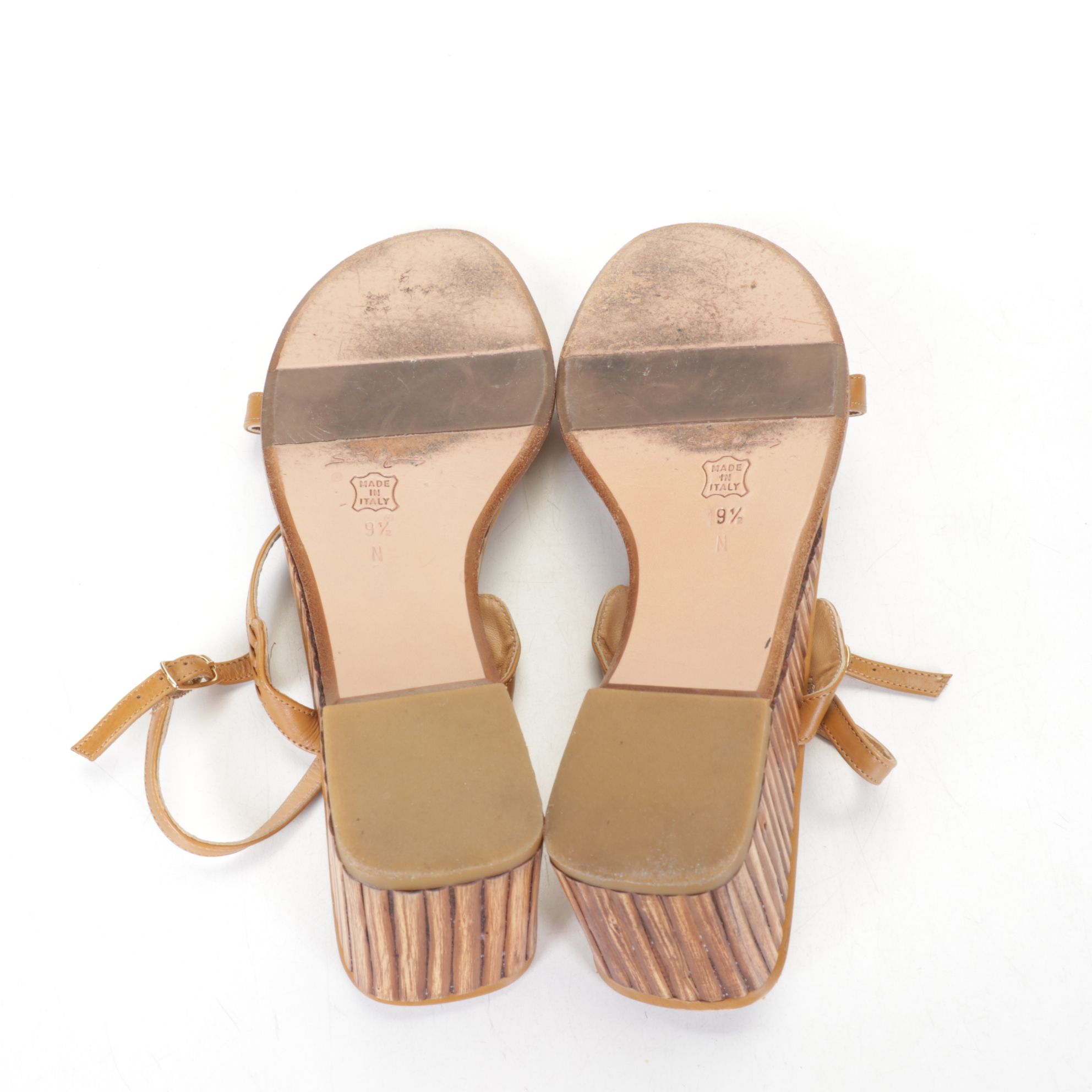 Sesto Meucci Wood Grain Wedge, Via Spiga Snakeskin Embossed & Cork Sandals