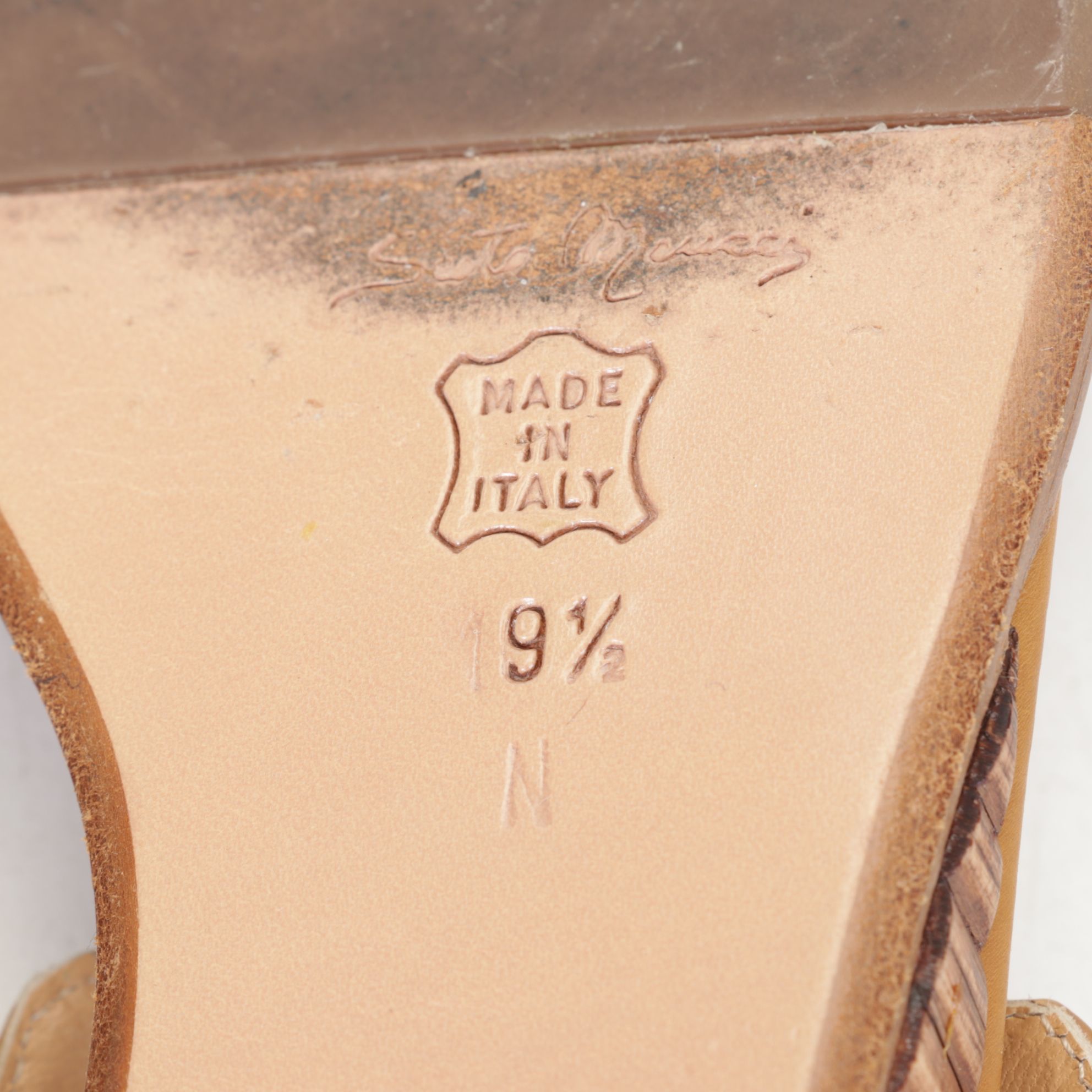 Sesto Meucci Wood Grain Wedge, Via Spiga Snakeskin Embossed & Cork Sandals