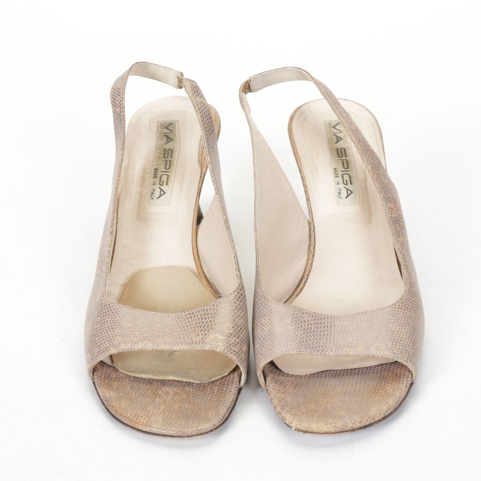 Sesto Meucci Wood Grain Wedge, Via Spiga Snakeskin Embossed & Cork Sandals