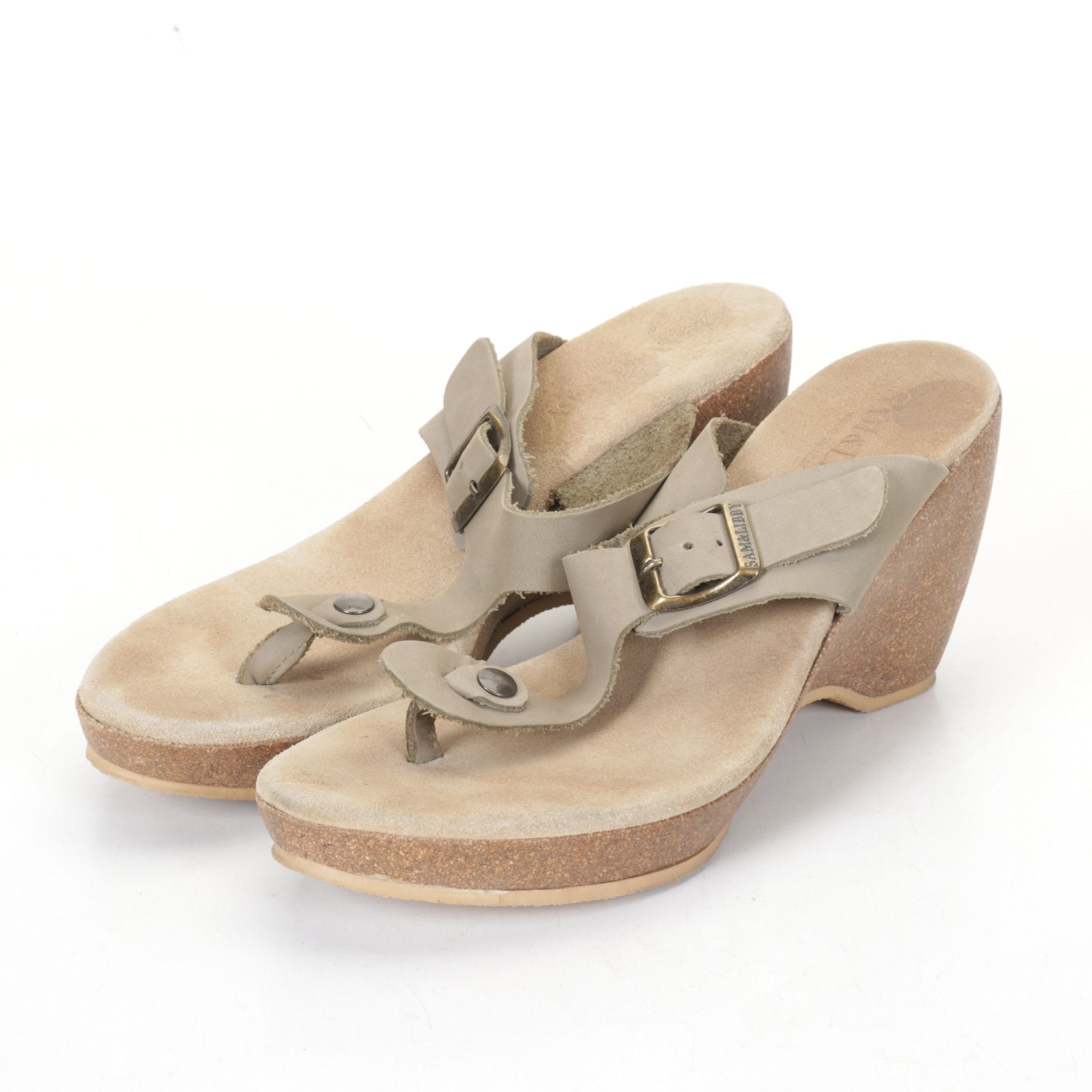 Sesto Meucci Wood Grain Wedge, Via Spiga Snakeskin Embossed & Cork Sandals