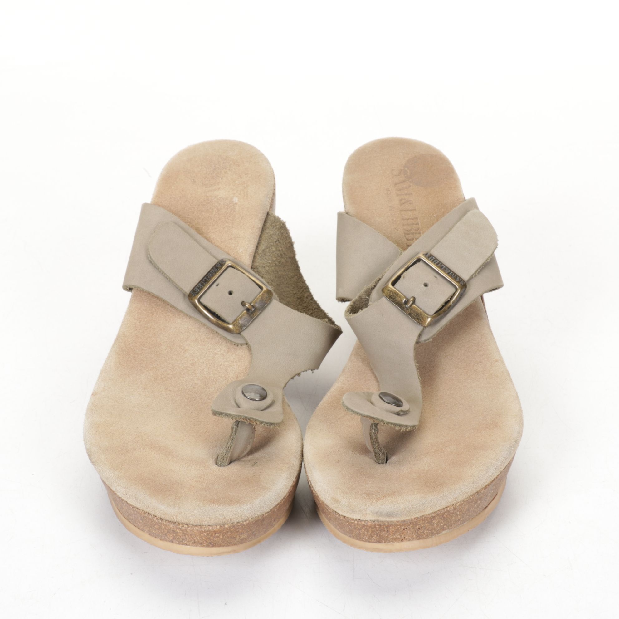 Sesto Meucci Wood Grain Wedge, Via Spiga Snakeskin Embossed & Cork Sandals