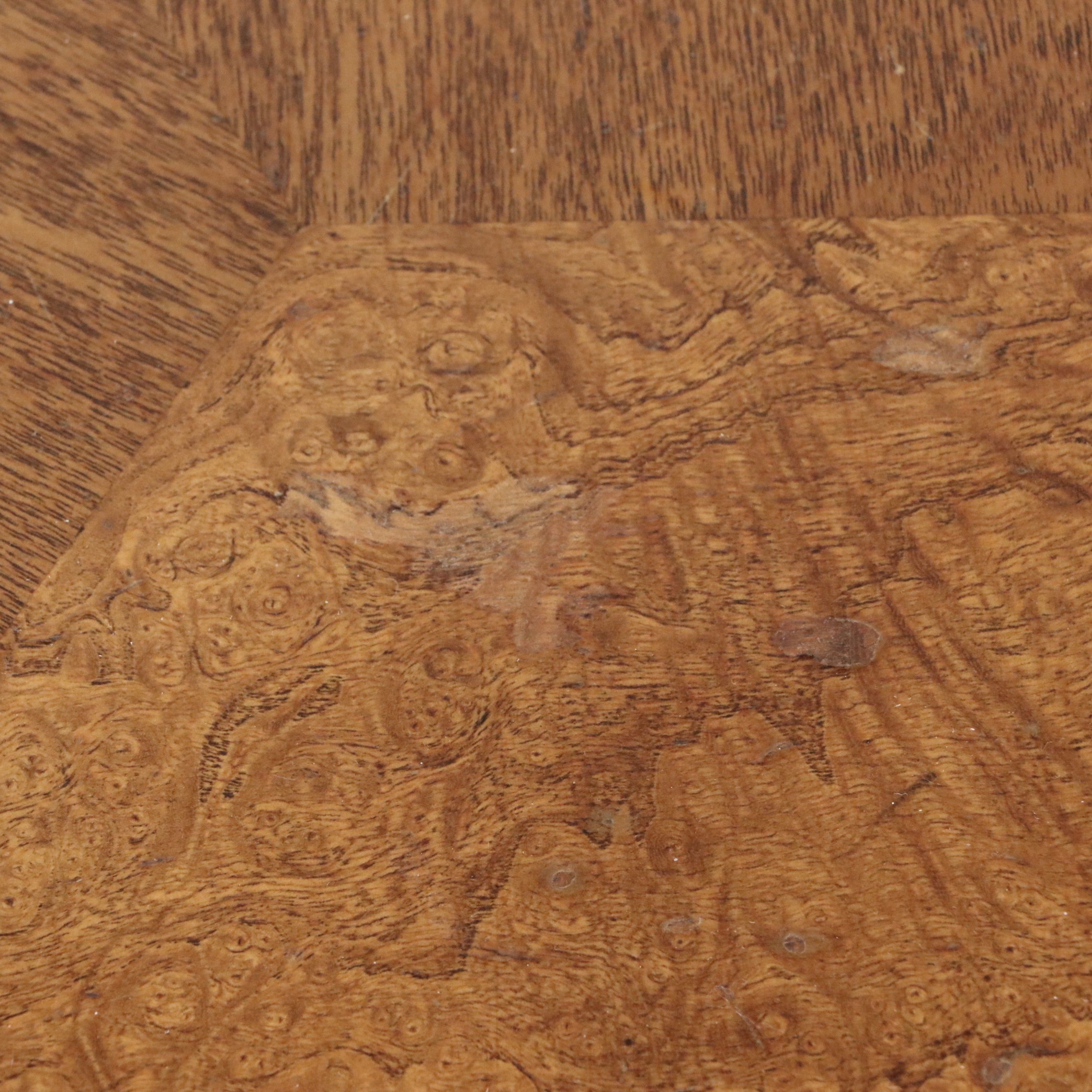 Drexel "Triune" Collection Round Mahogany Coffee Table, Mid to Late 20th Century