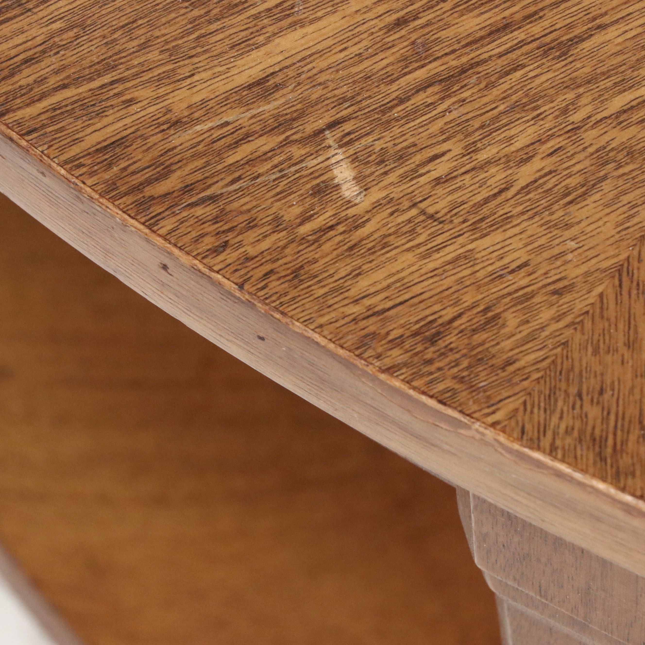 Drexel "Triune" Collection Round Mahogany Coffee Table, Mid to Late 20th Century