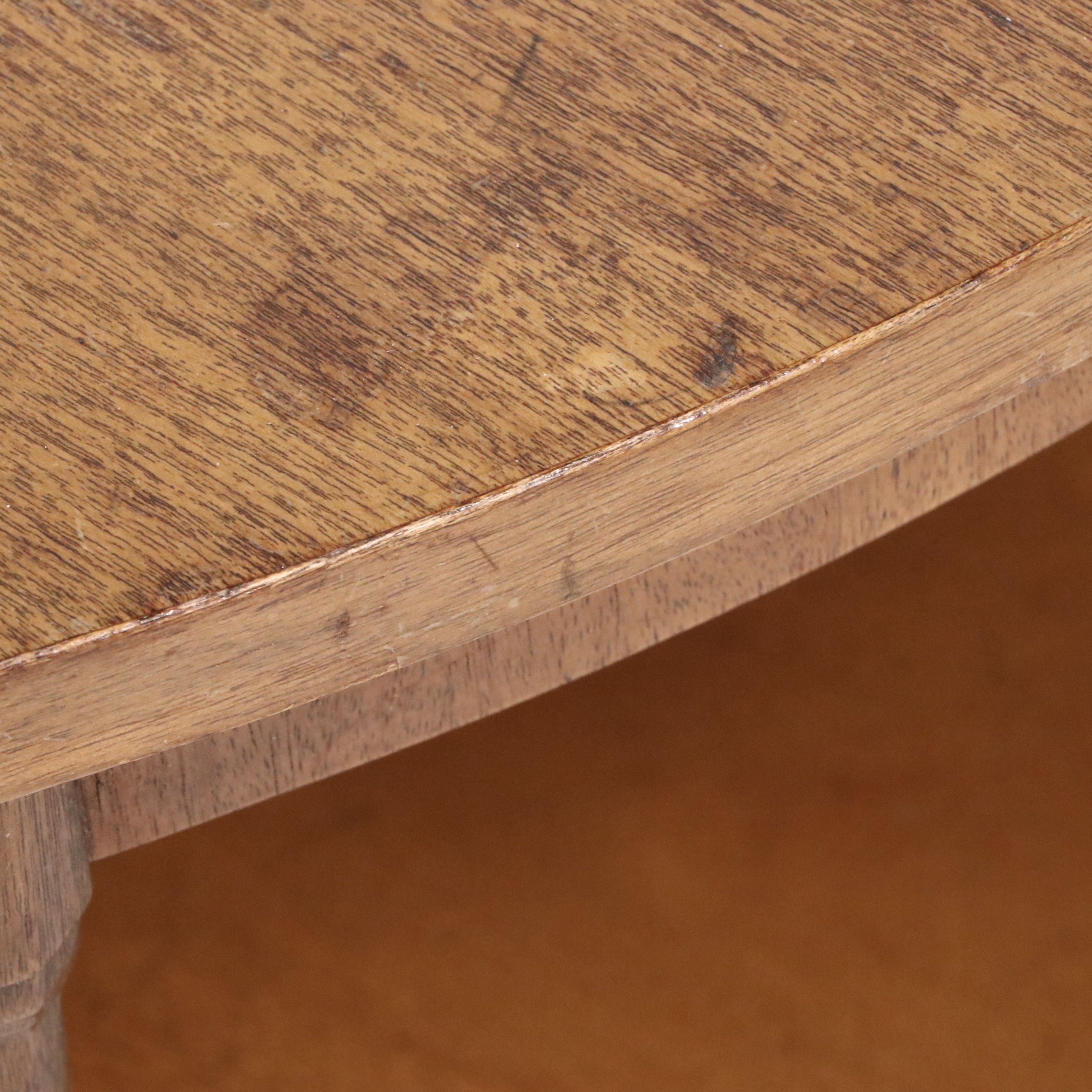 Drexel "Triune" Collection Round Mahogany Coffee Table, Mid to Late 20th Century