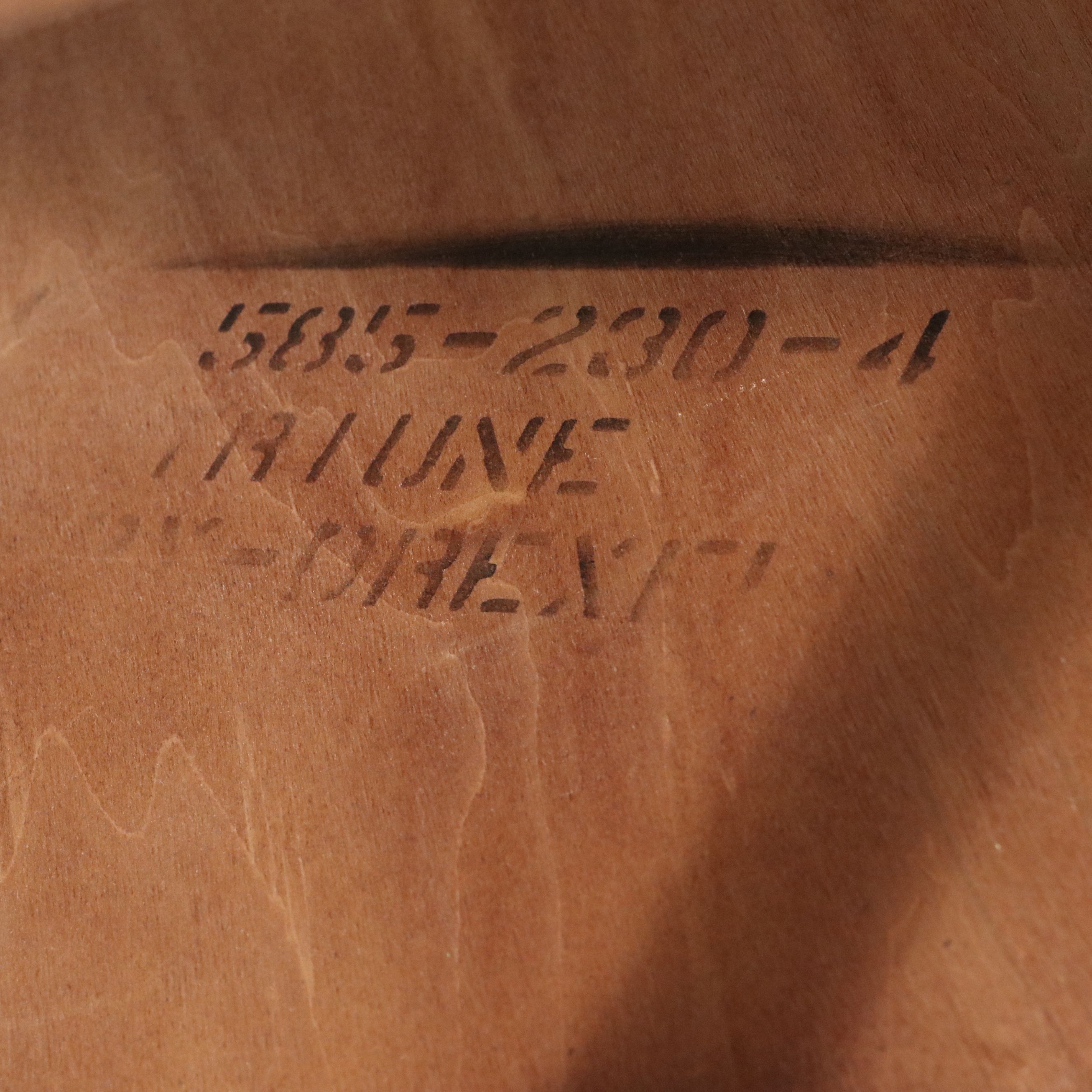 Drexel "Triune" Collection Round Mahogany Coffee Table, Mid to Late 20th Century