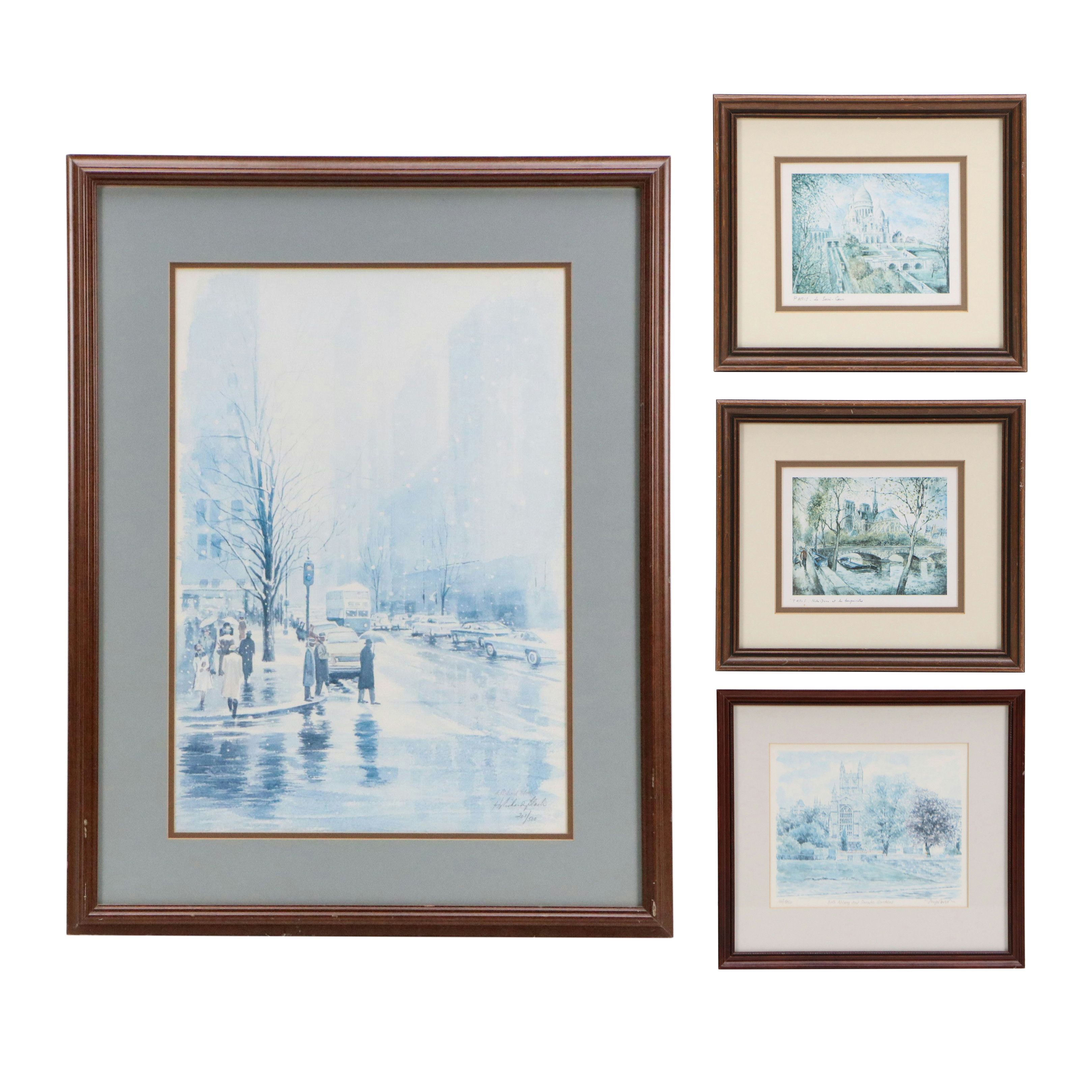 H. Richard Black and Other Artists Offset Lithographs, Late 20th Century