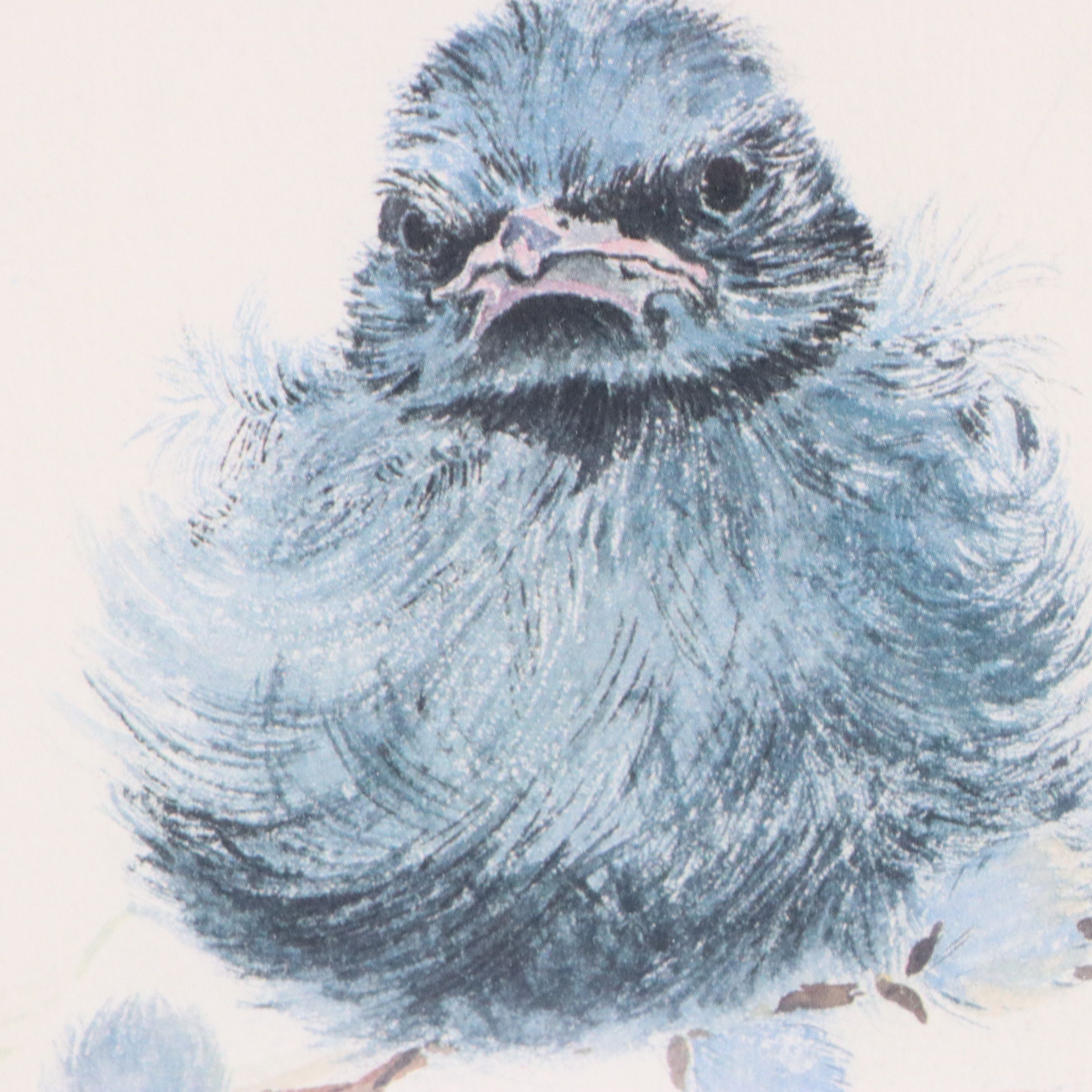 Jean Haefele Offset Lithograph "Chairman of the Board," Late 20th Century