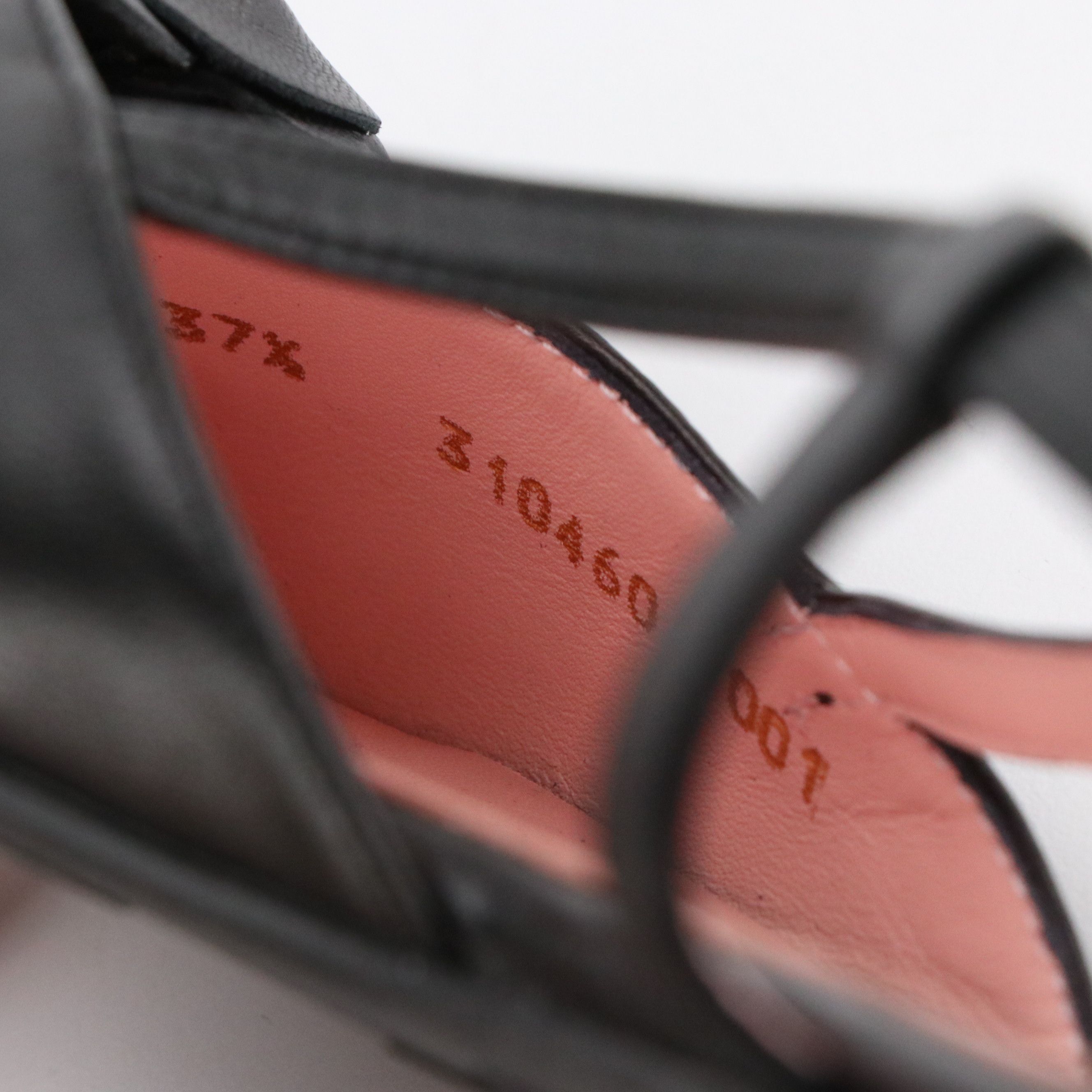 Pretty Ballerinas Pointed-Toe Bow Buckle and Flower Flats in Black Leather