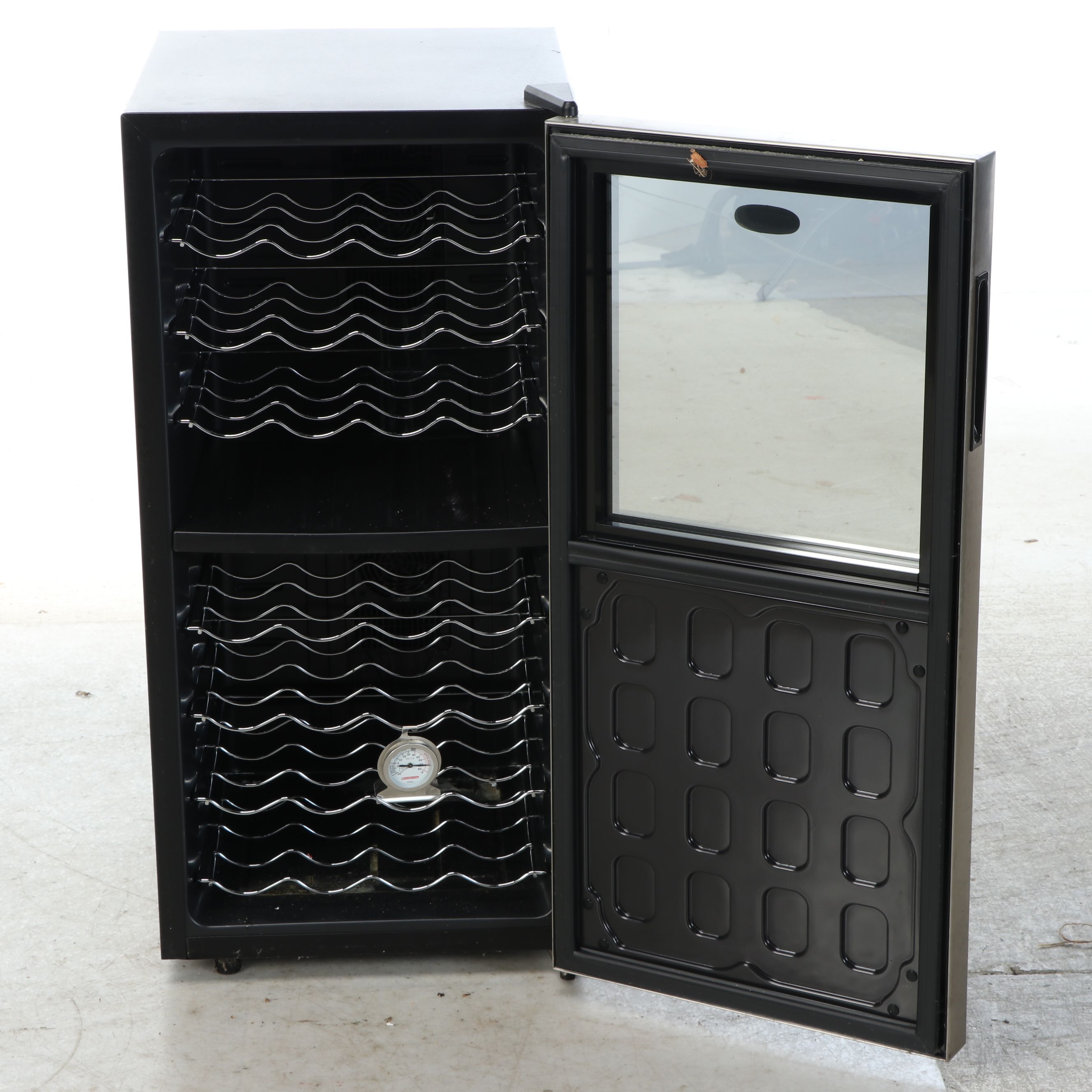 NewAir AW-322ED Black Finish Wine Cooler