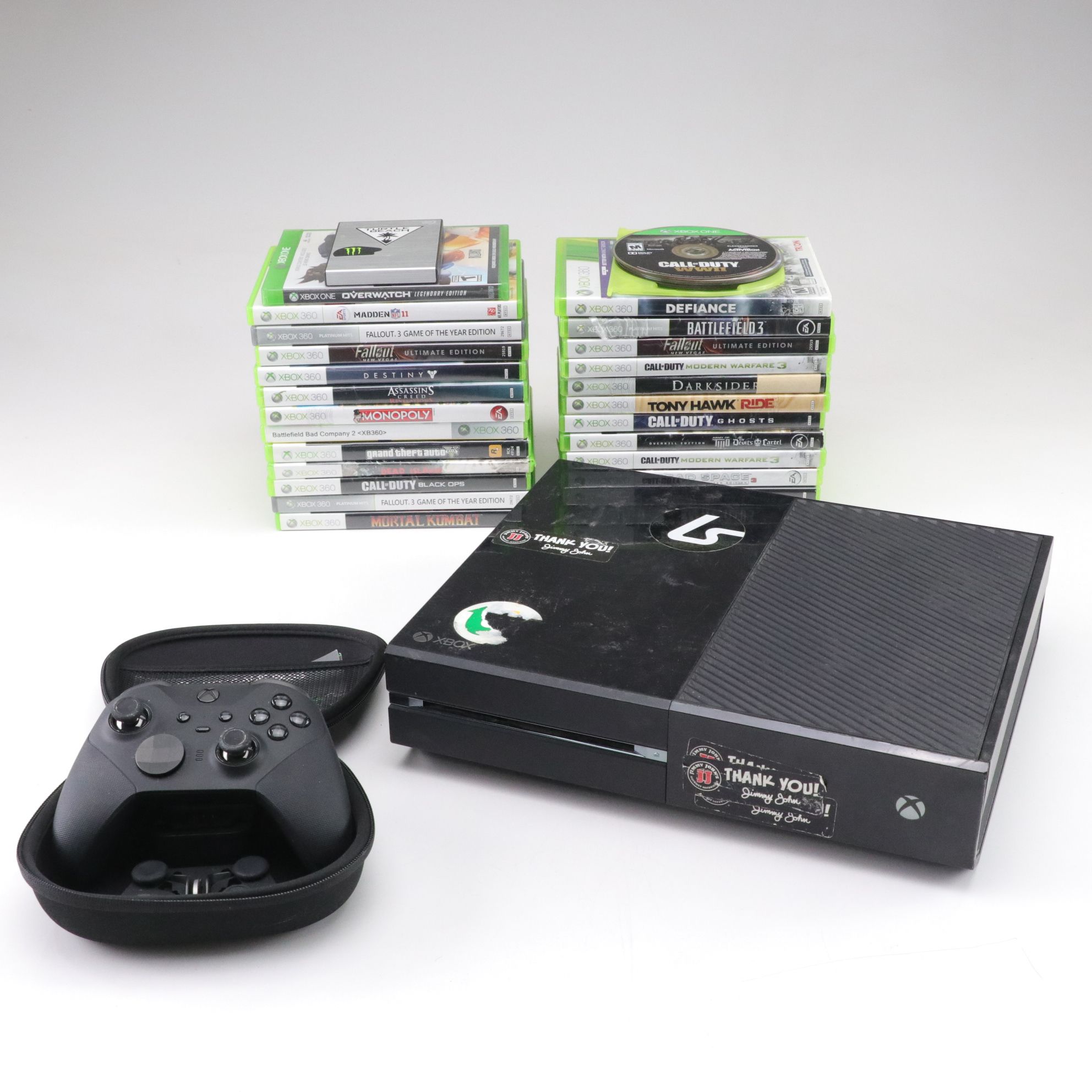 Microsoft Xbox One Console with Elite Controller and Games