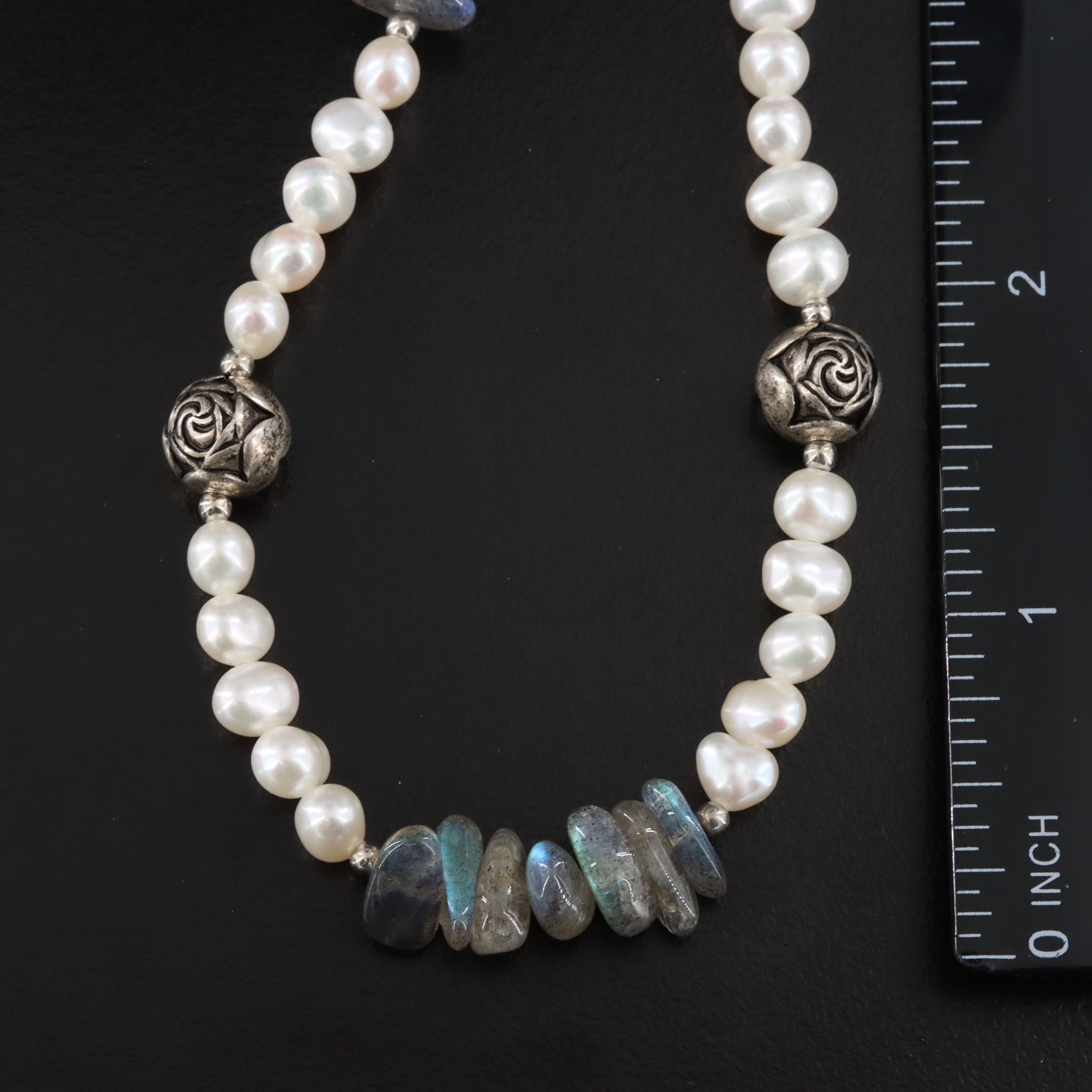 Pearl, Labradorite and Gemstone Necklaces