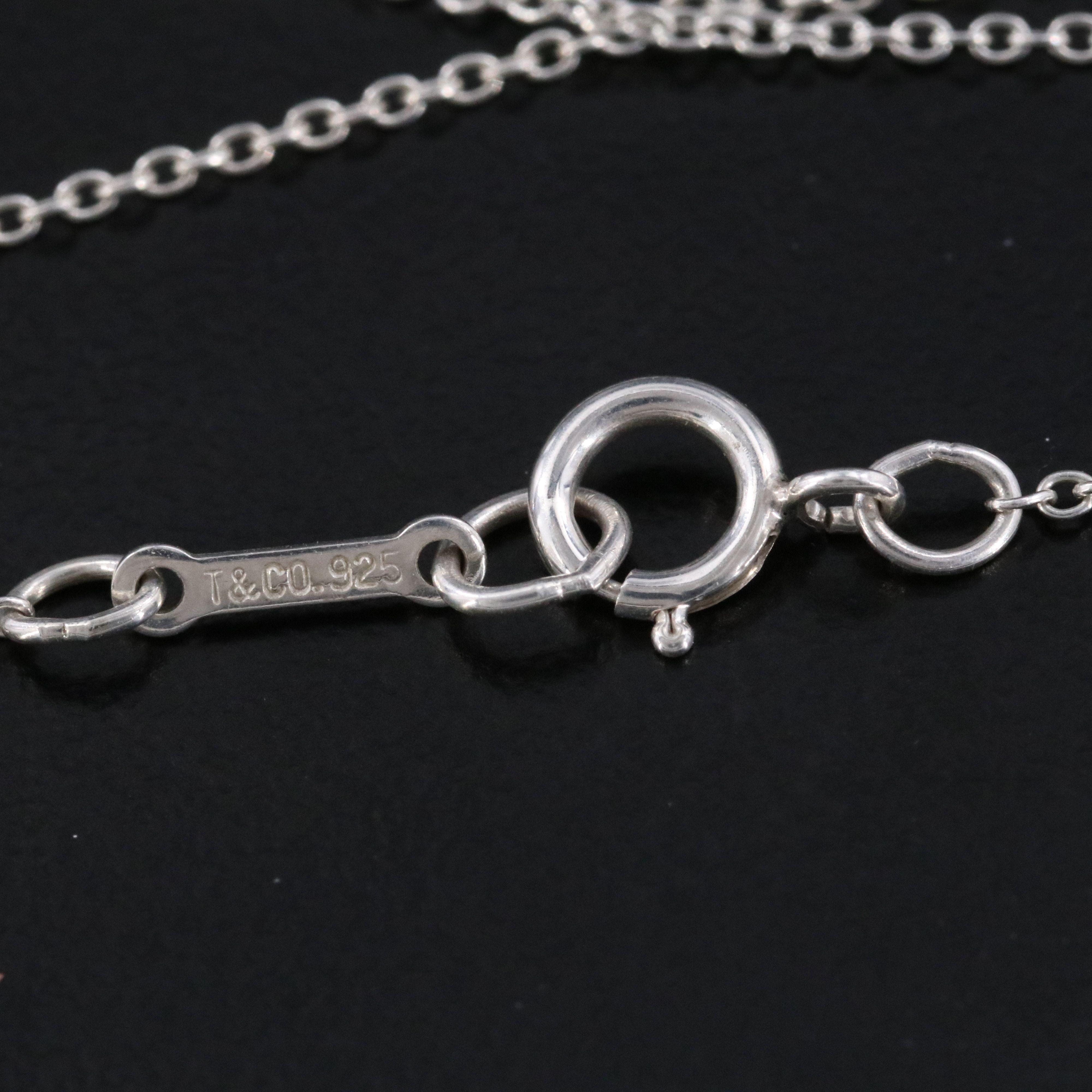 Paloma Picasso for Tiffany & Co. Loving Heart Sterling Necklace