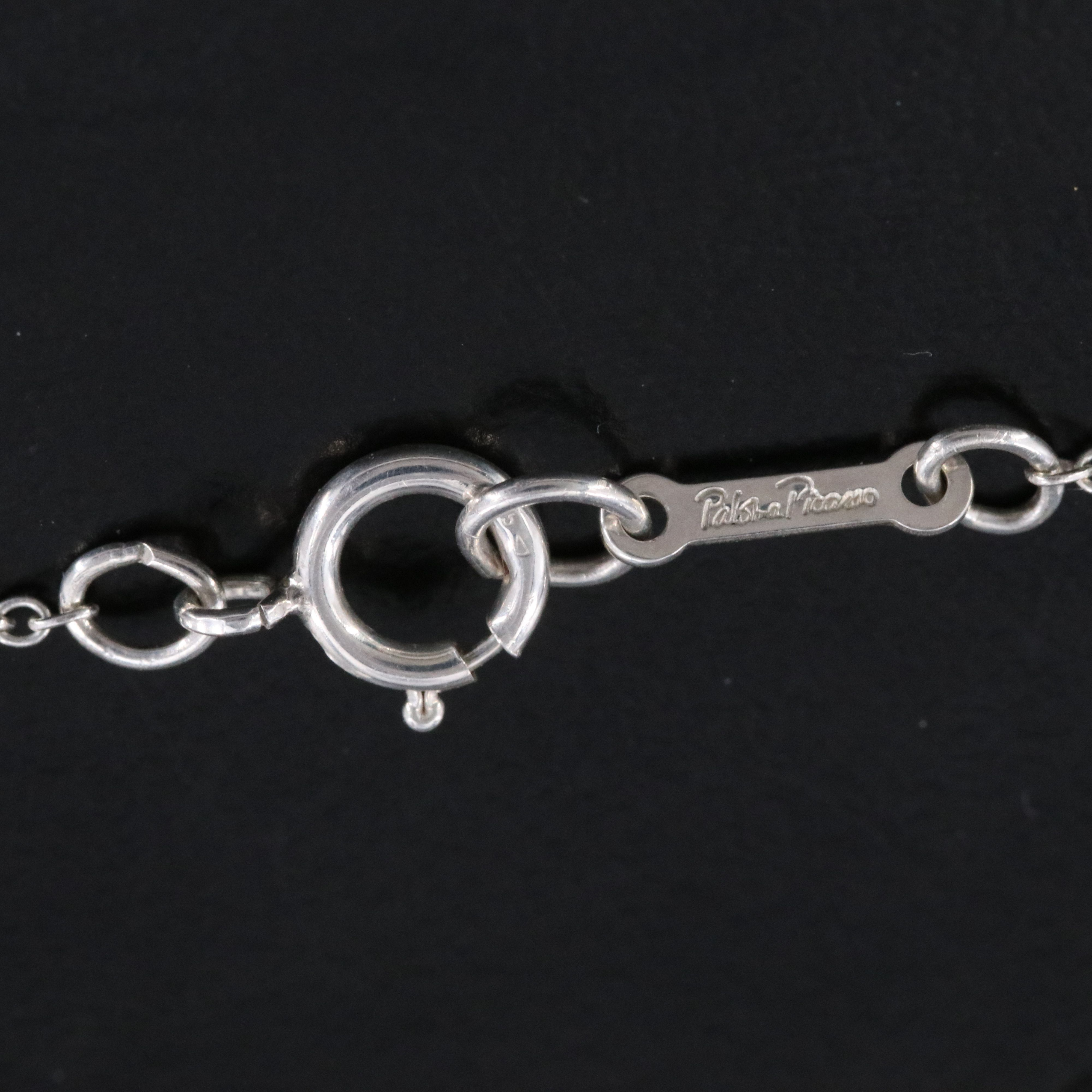 Paloma Picasso for Tiffany & Co. Loving Heart Sterling Necklace