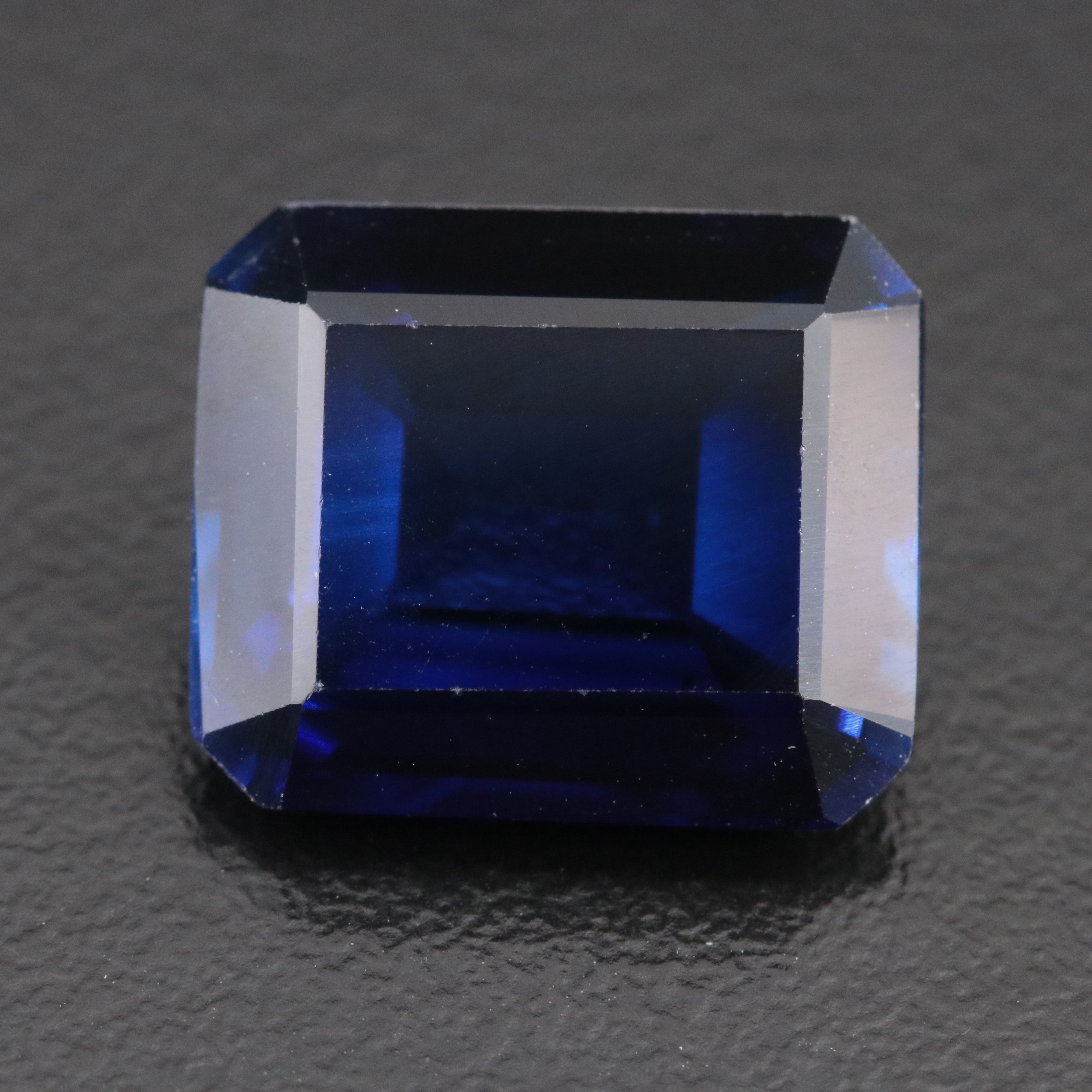 Loose 12.47 CT Lab Grown Sapphire