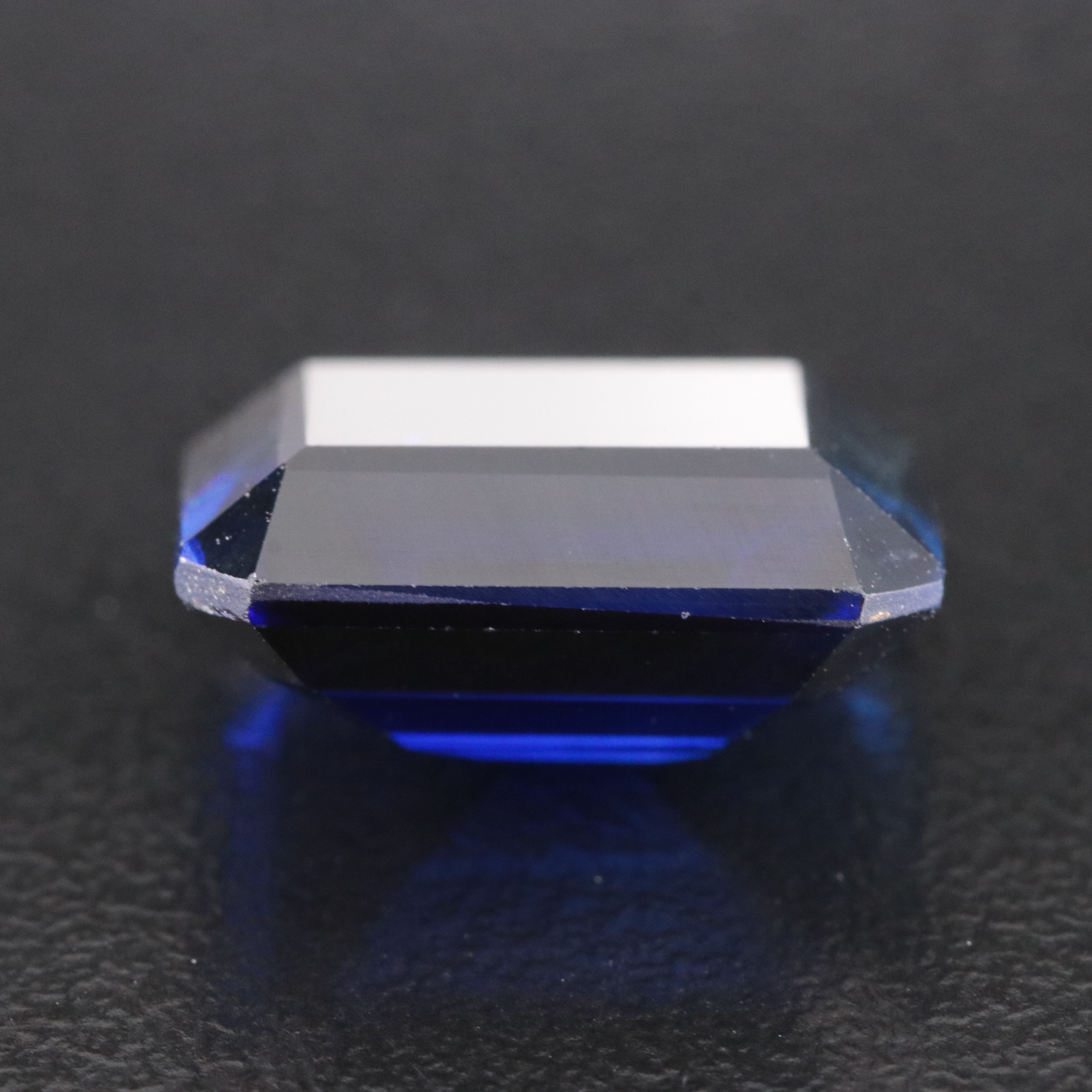 Loose 12.47 CT Lab Grown Sapphire