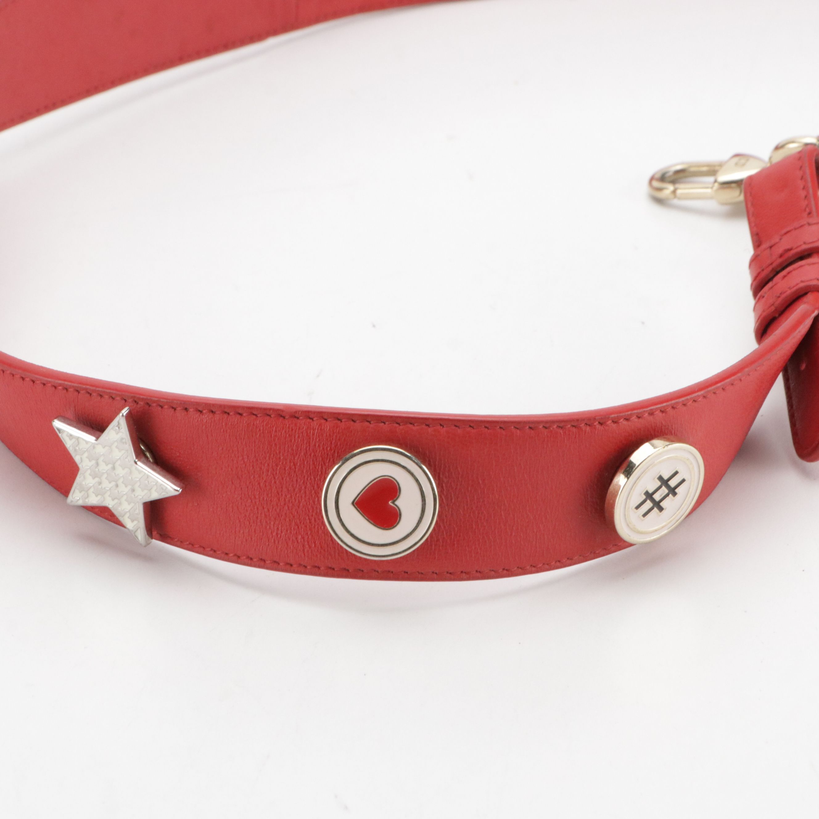 Christian Dior Small Lady Dior Two-Way Bag in Red Cannage Quilted Lambskin