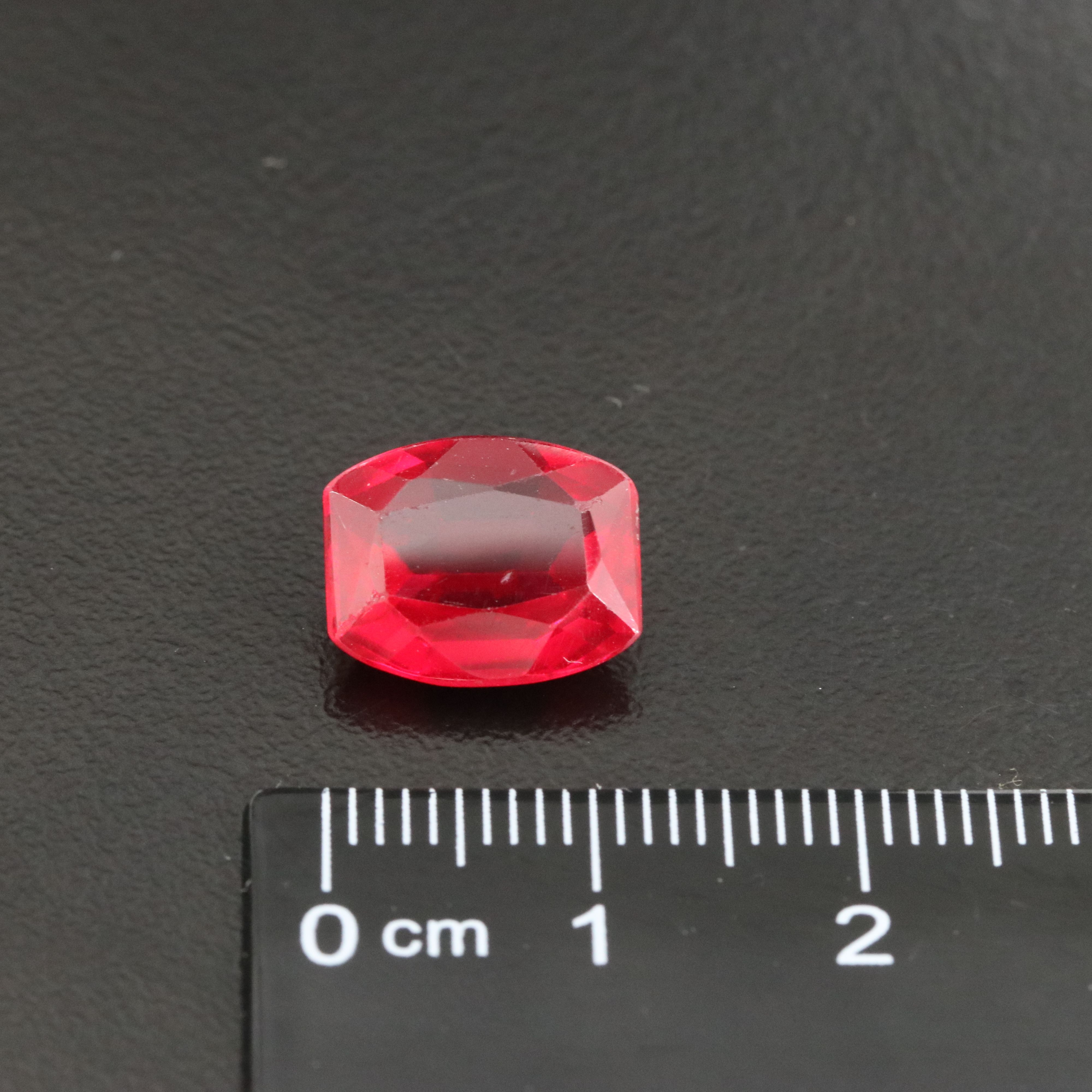 Loose 6.20 CT Lab Grown Ruby
