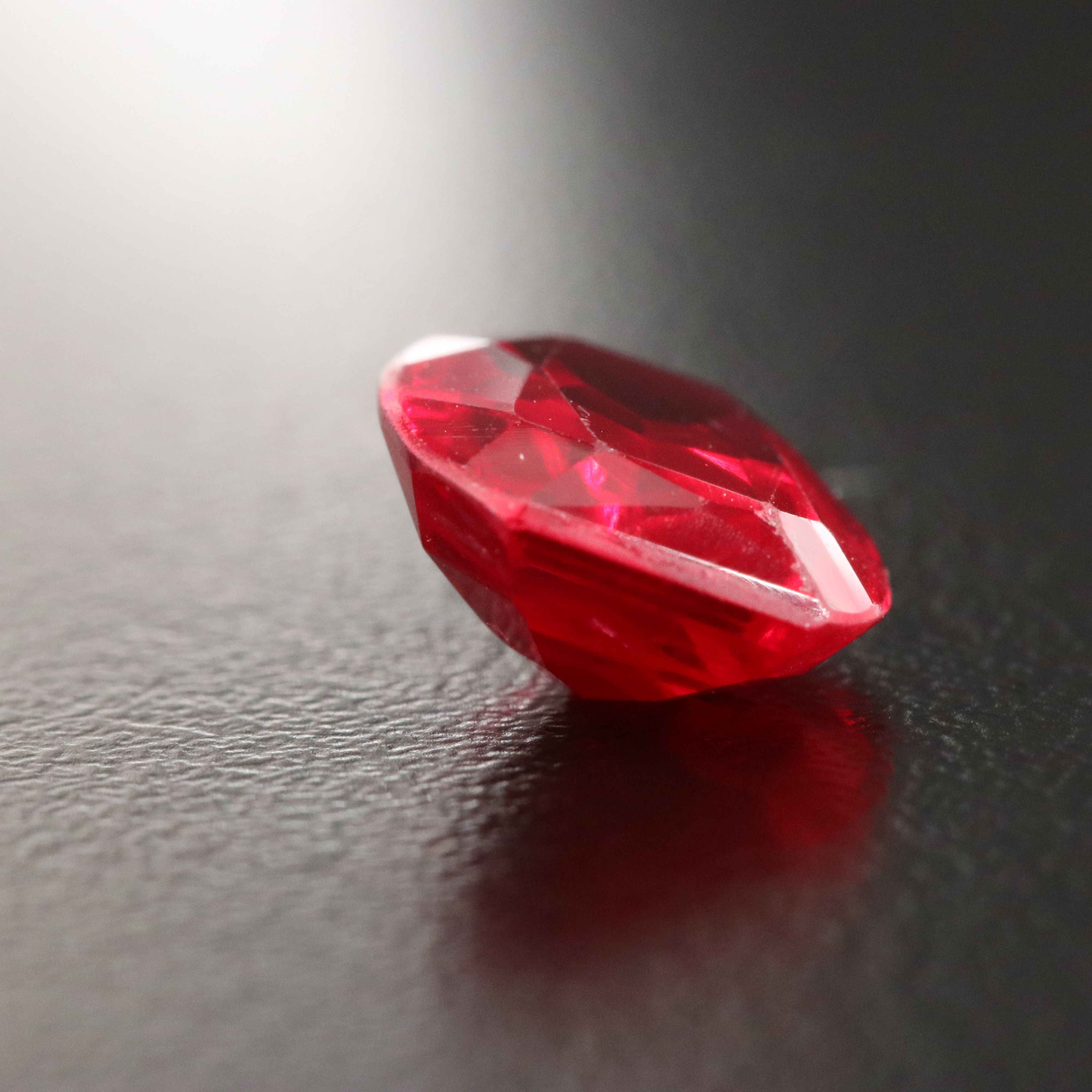 Loose 6.20 CT Lab Grown Ruby