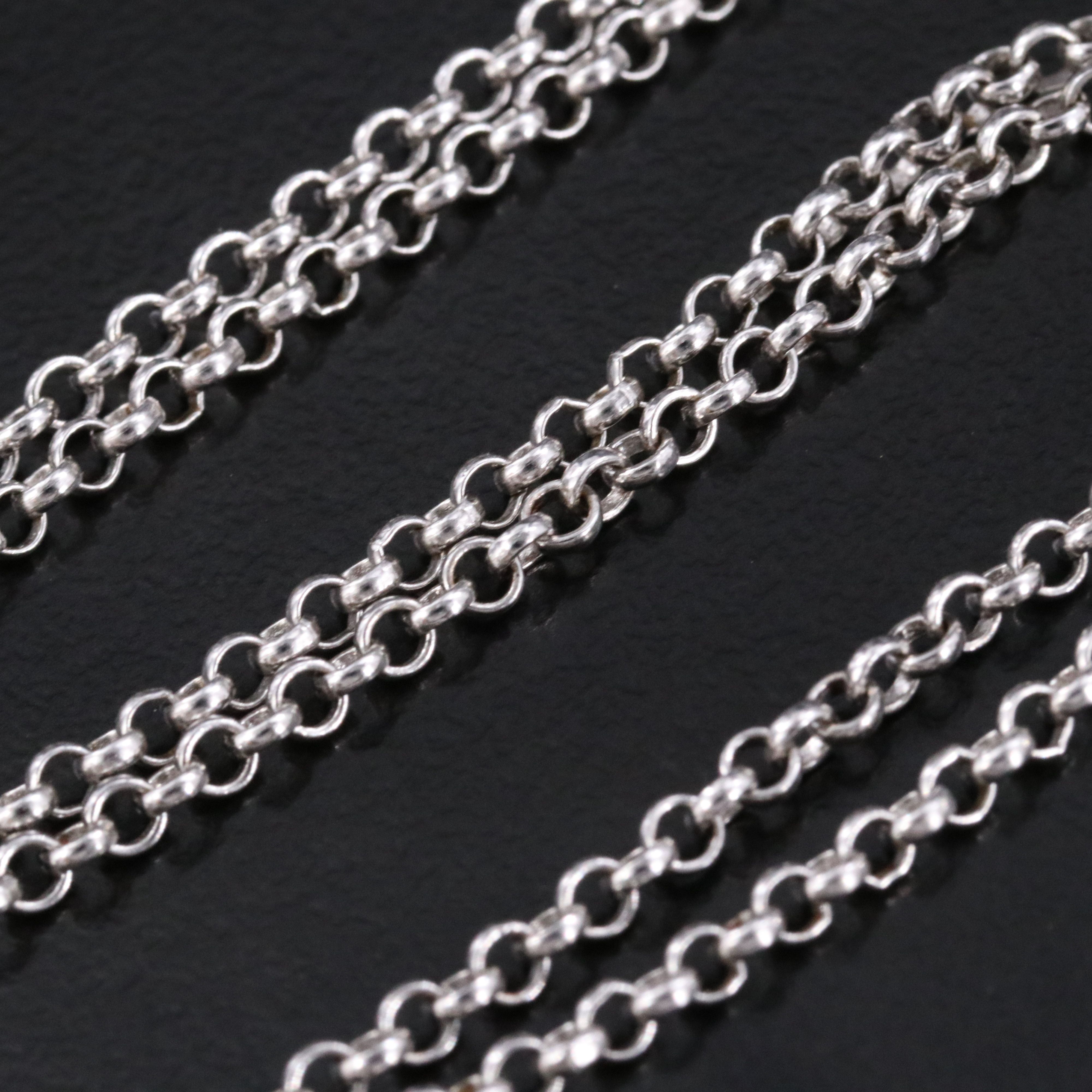 Sterling Diopside Necklace