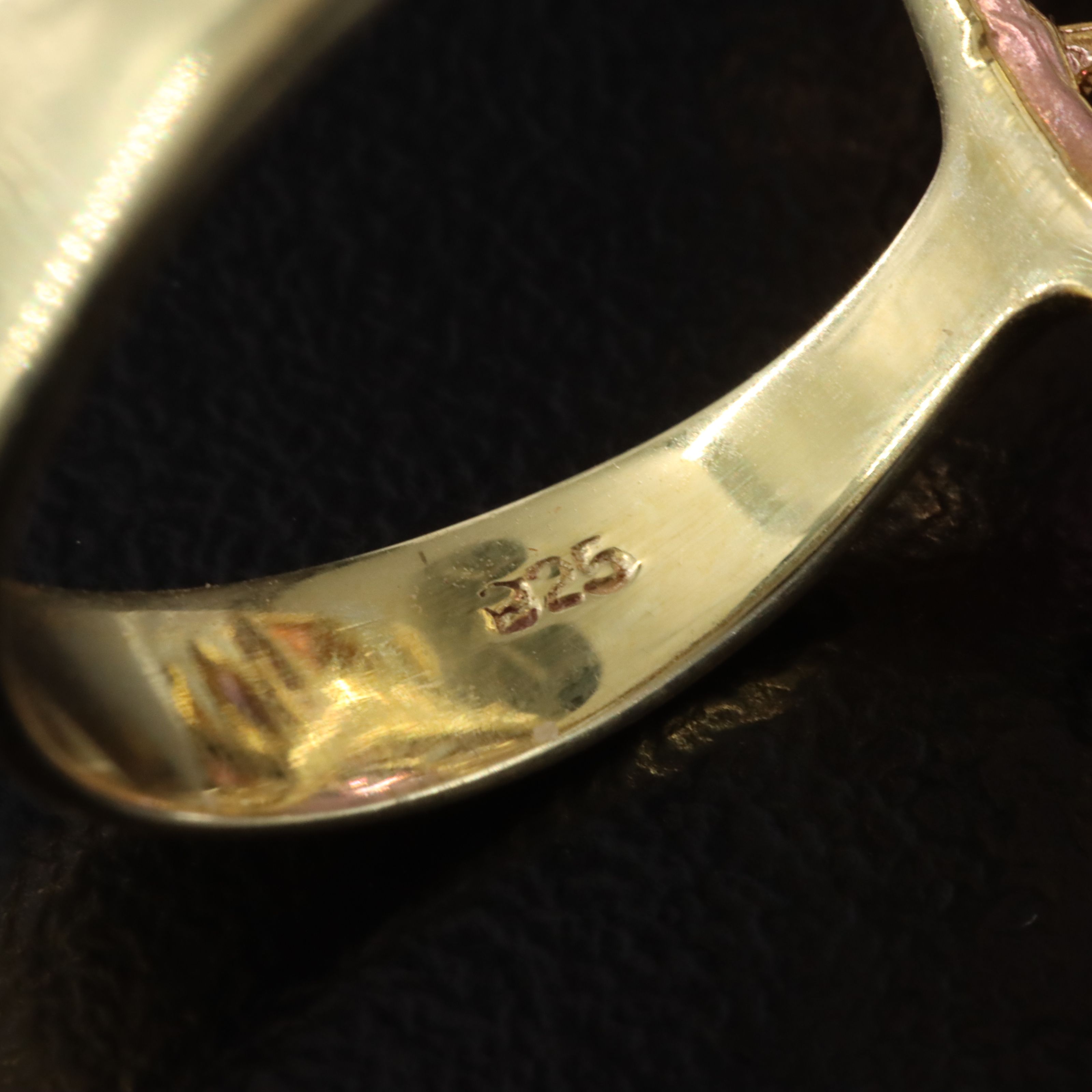 Sterling Amethyst, Rhodolite Garnet and Tourmaline Halo Ring