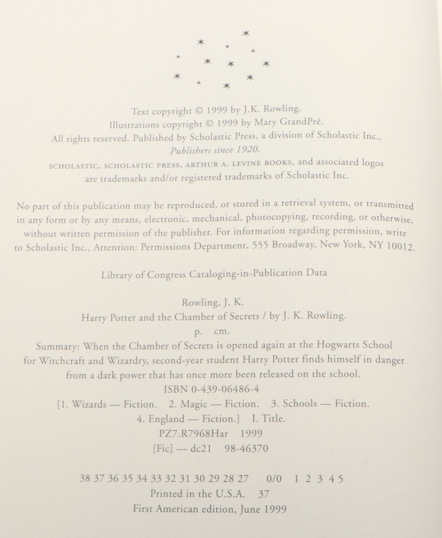 First American Edition "Harry Potter" Complete Series with Other Paperback