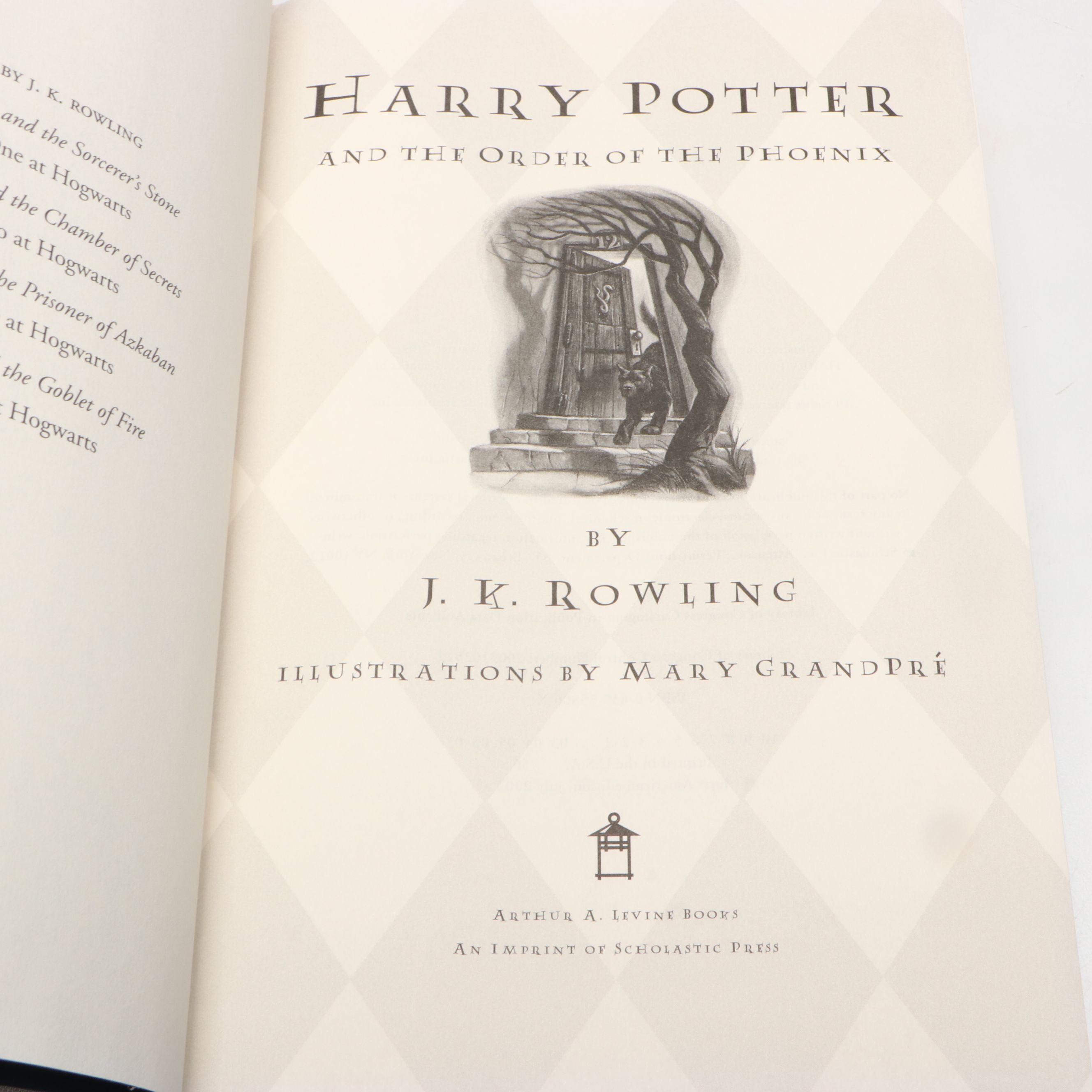 First American Edition "Harry Potter" Complete Series with Other Paperback