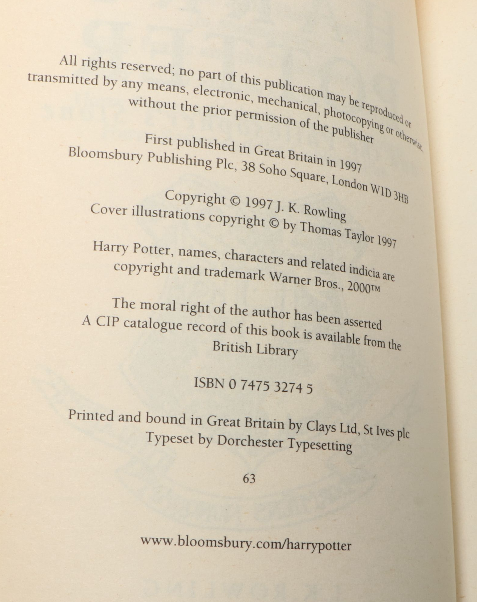 First American Edition "Harry Potter" Complete Series with Other Paperback