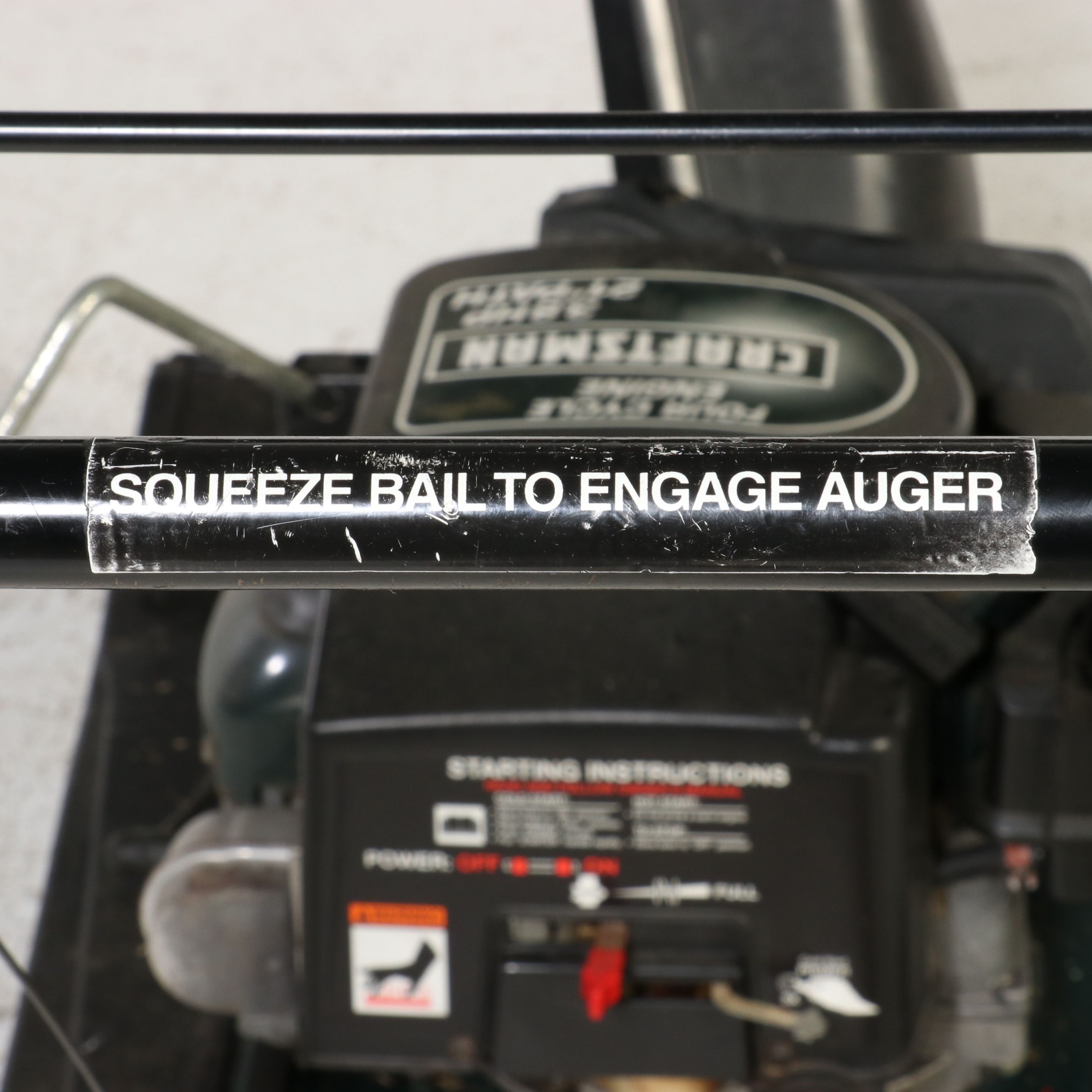 Craftsman 3.8 HP 21" Path Snow Blower