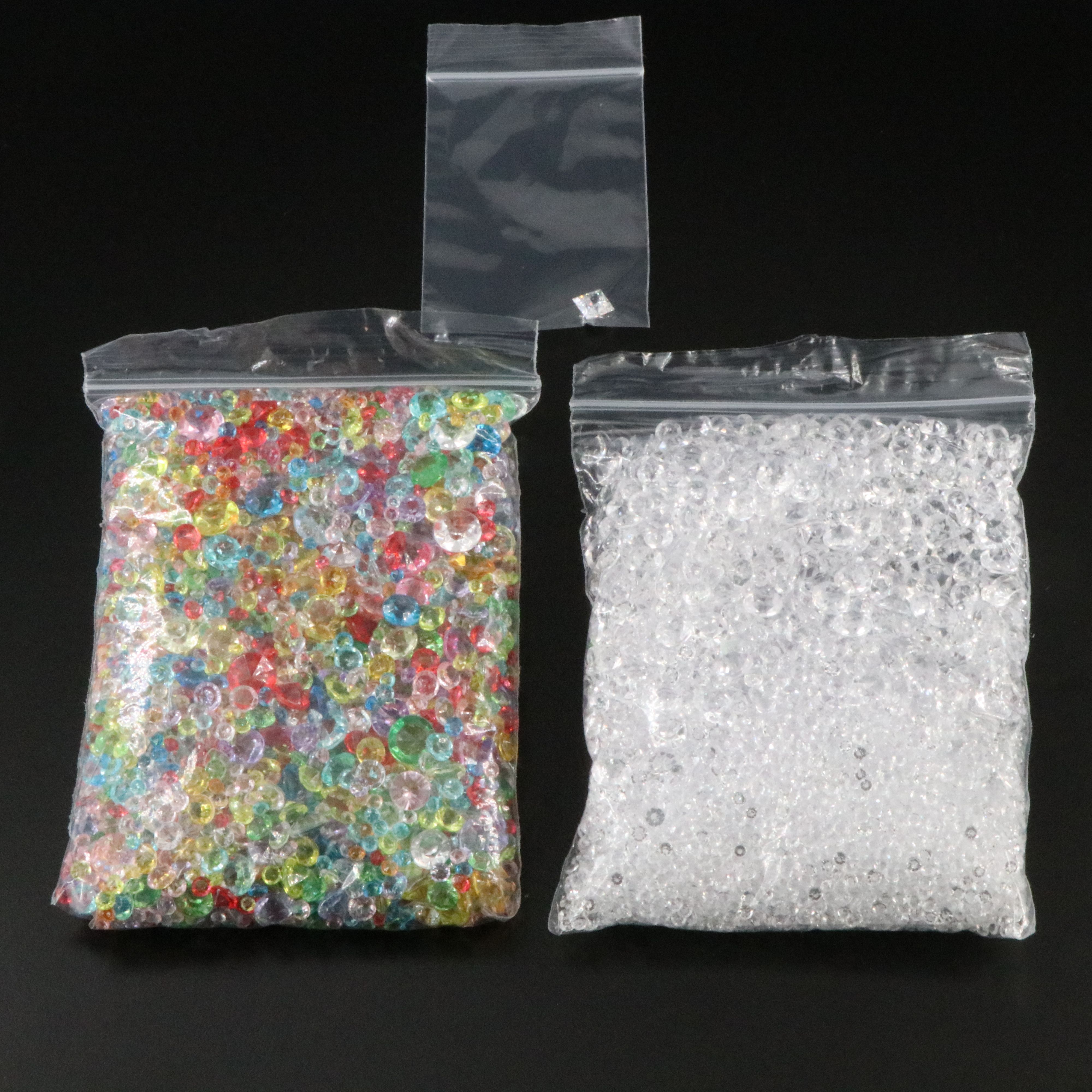 Loose Colorless and Colored Stone Imitations and CZ