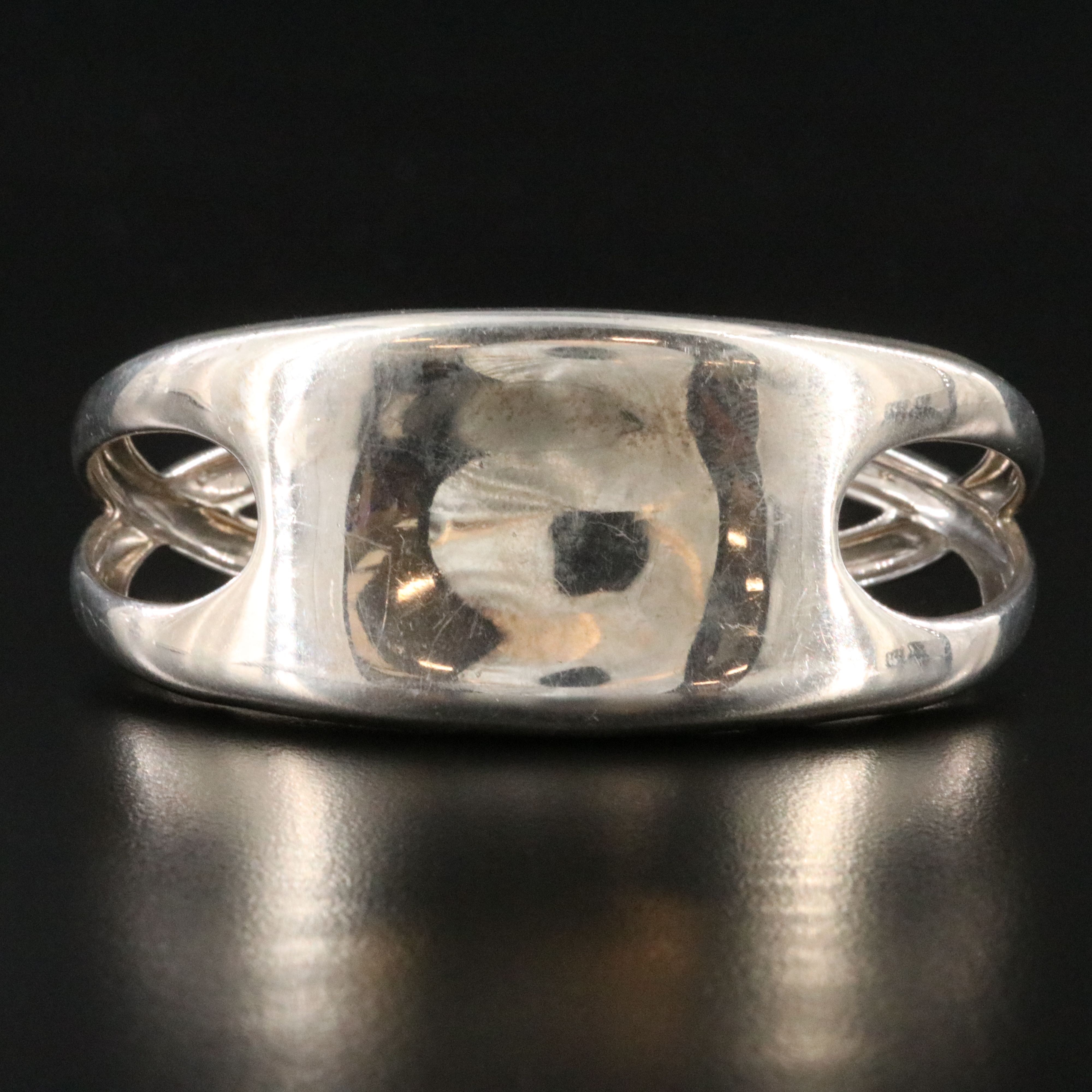 Nambé Sterling Cuff