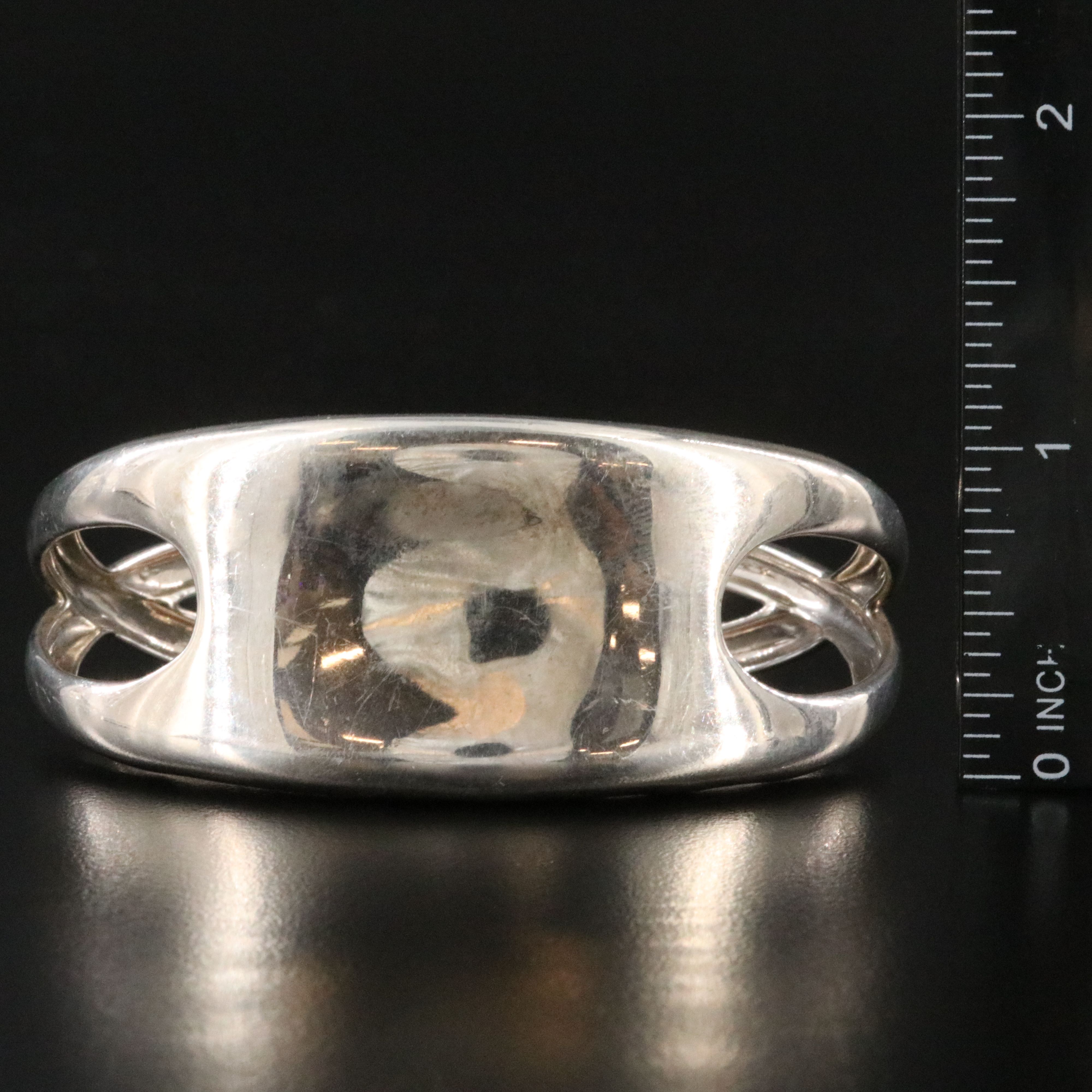 Nambé Sterling Cuff