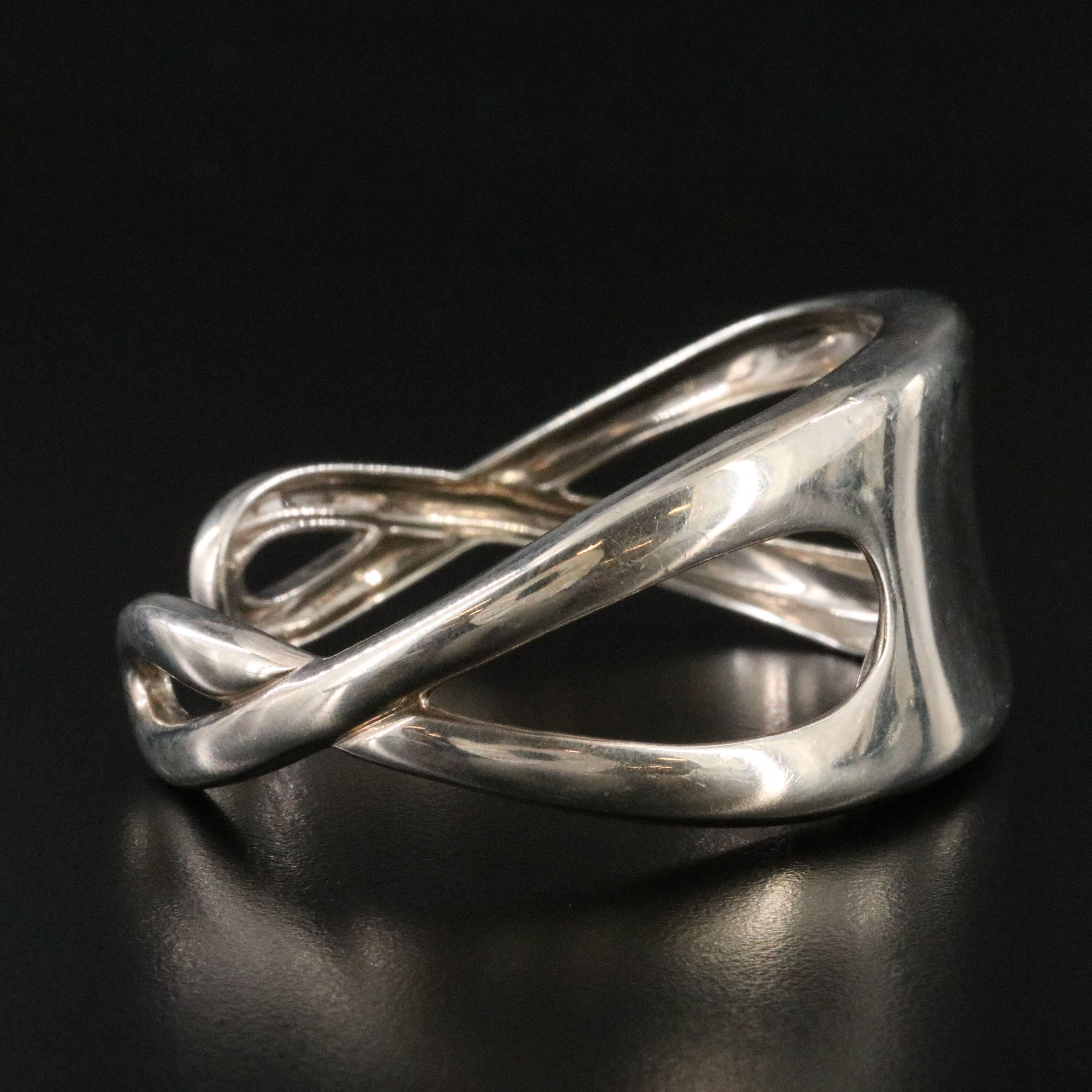 Nambé Sterling Cuff